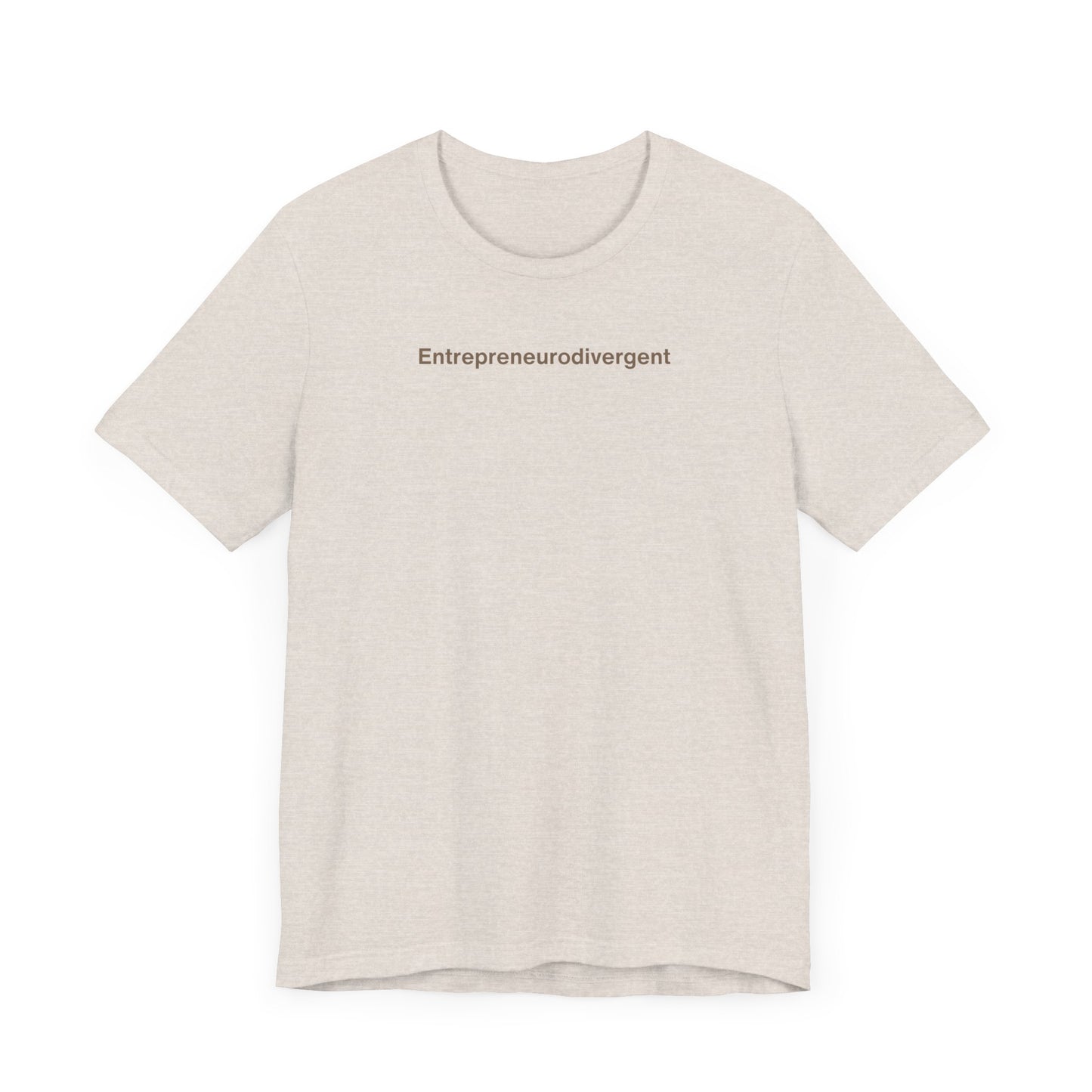 Unisex Jersey Short Sleeve Tee - 'Entrepreneur Divergent' T-Shirt for Creative Minds