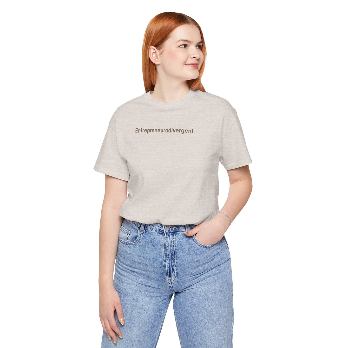 Unisex Jersey Short Sleeve Tee - 'Entrepreneur Divergent' T-Shirt for Creative Minds