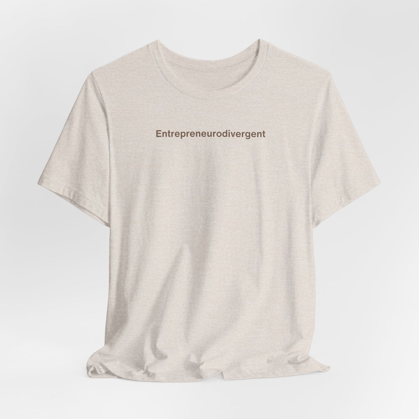 Unisex Jersey Short Sleeve Tee - 'Entrepreneur Divergent' T-Shirt for Creative Minds