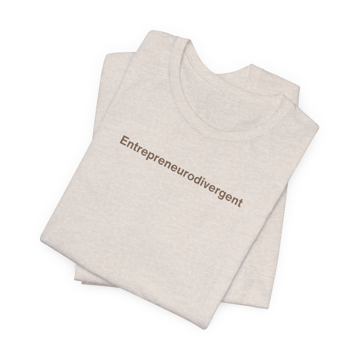 Unisex Jersey Short Sleeve Tee - 'Entrepreneur Divergent' T-Shirt for Creative Minds