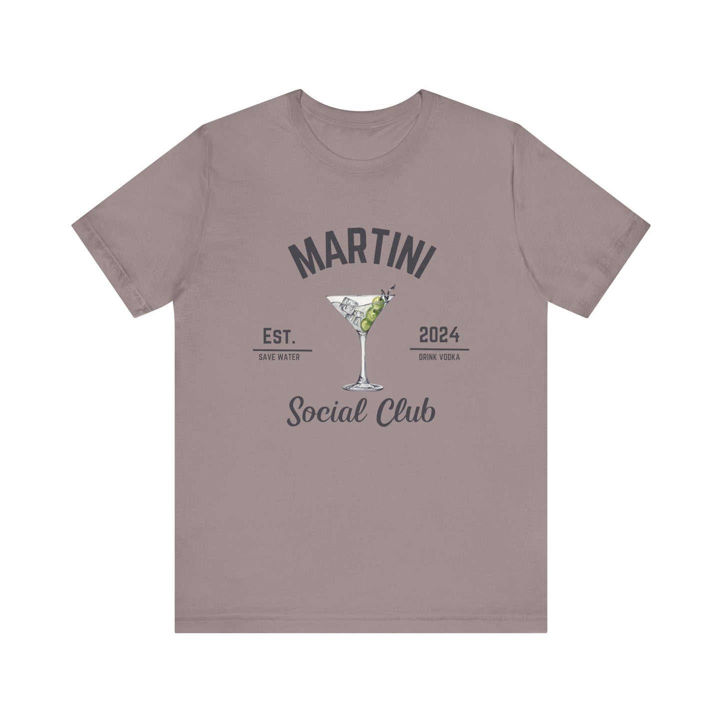 Martini Social Club Unisex Jersey Short Sleeve Tee