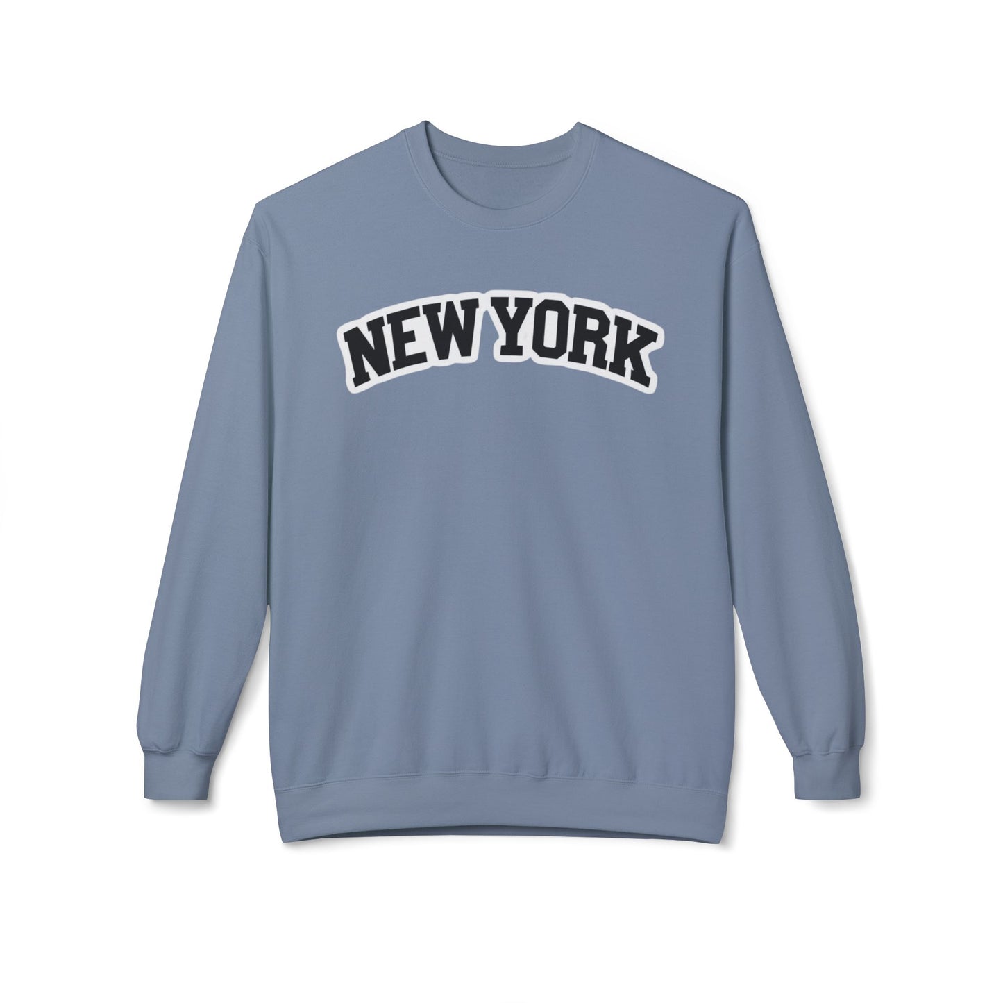 New York Unisex Midweight Softstyle Fleece Crewneck Sweatshirt