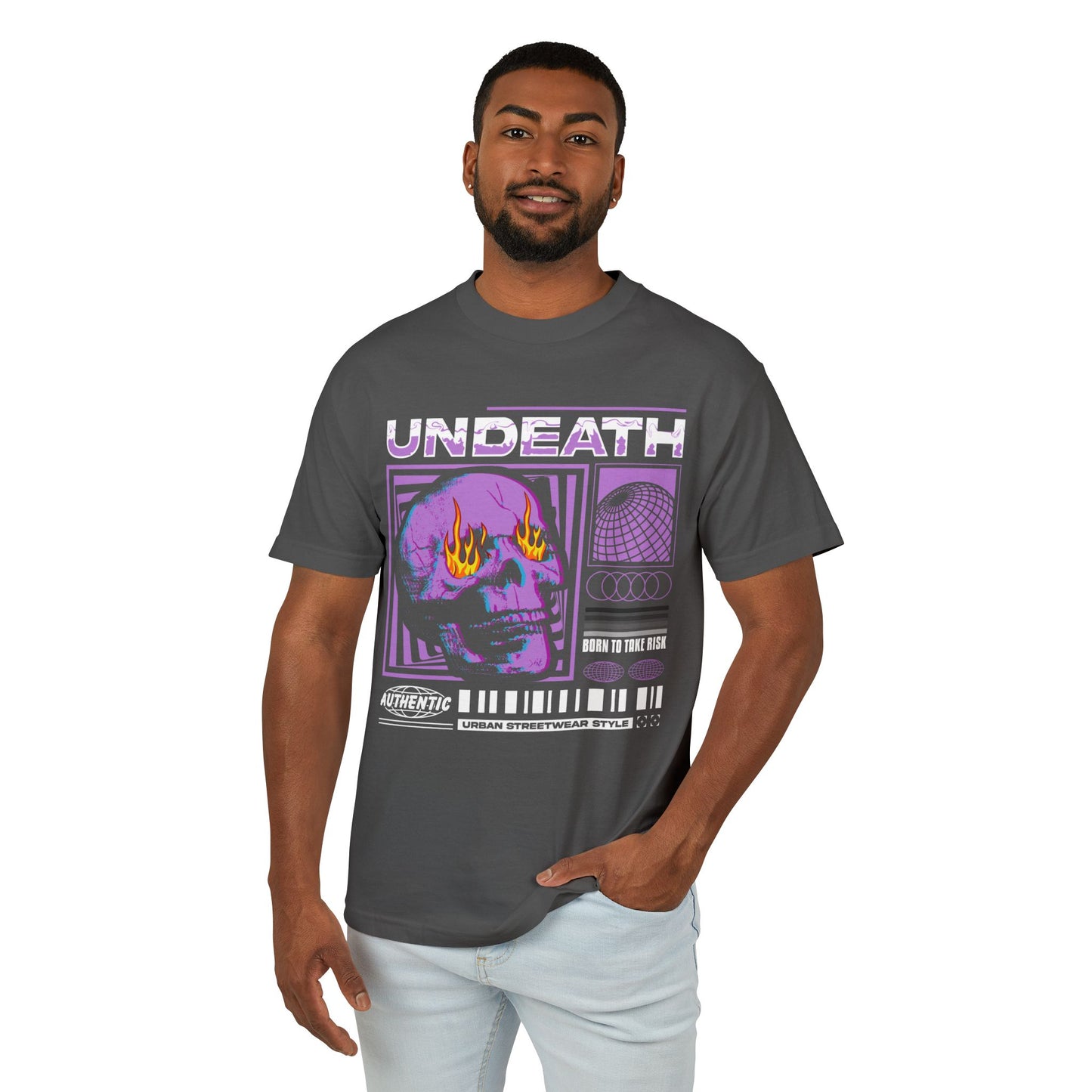 Undeath Unisex Garment-Dyed Heavyweight Cotton Tee