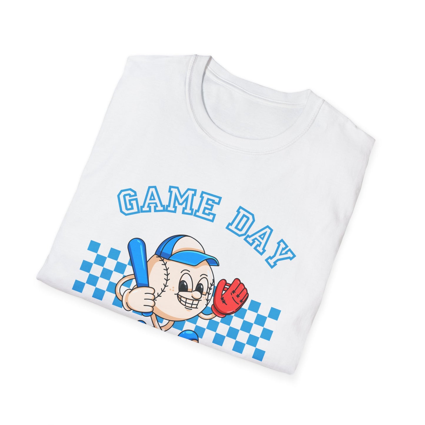 Baseball Game Day Unisex Softstyle T-Shirt