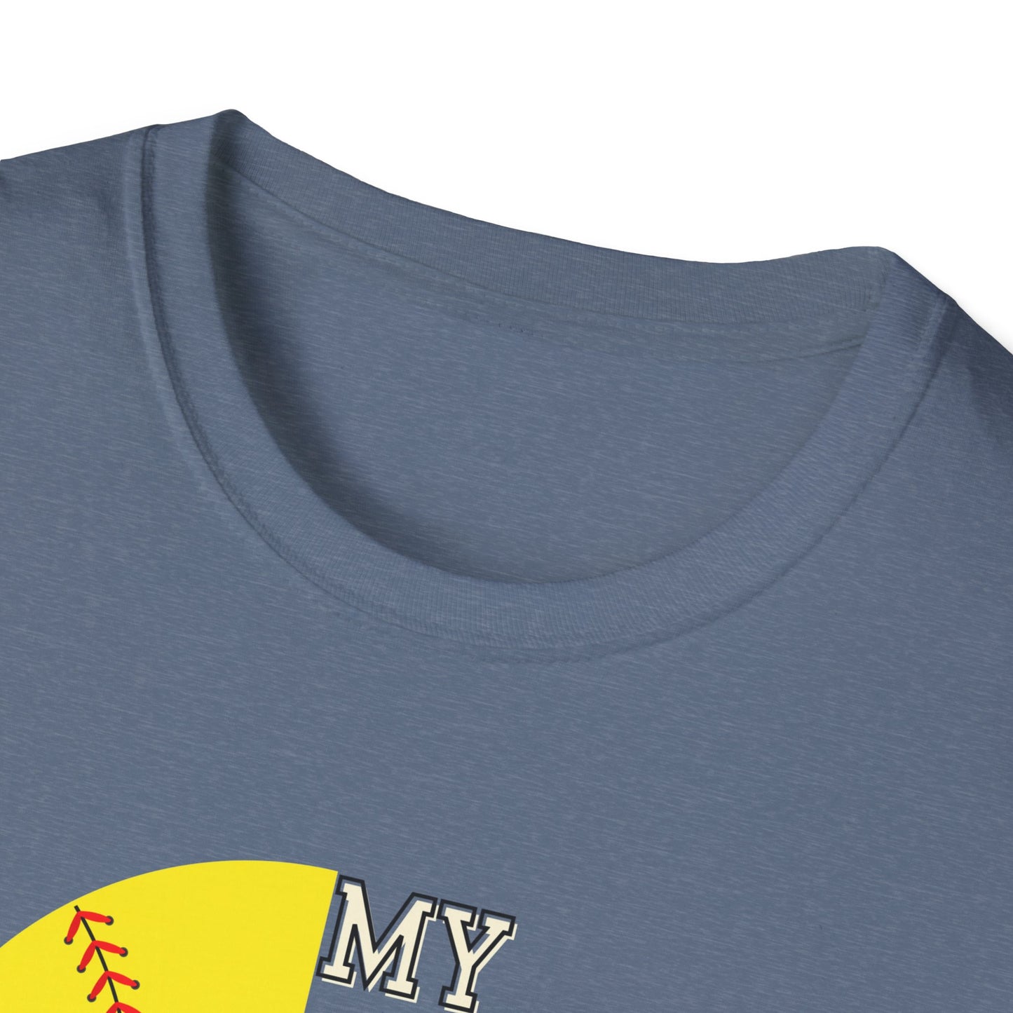 Favorite Player Softball Unisex Softstyle T-Shirt