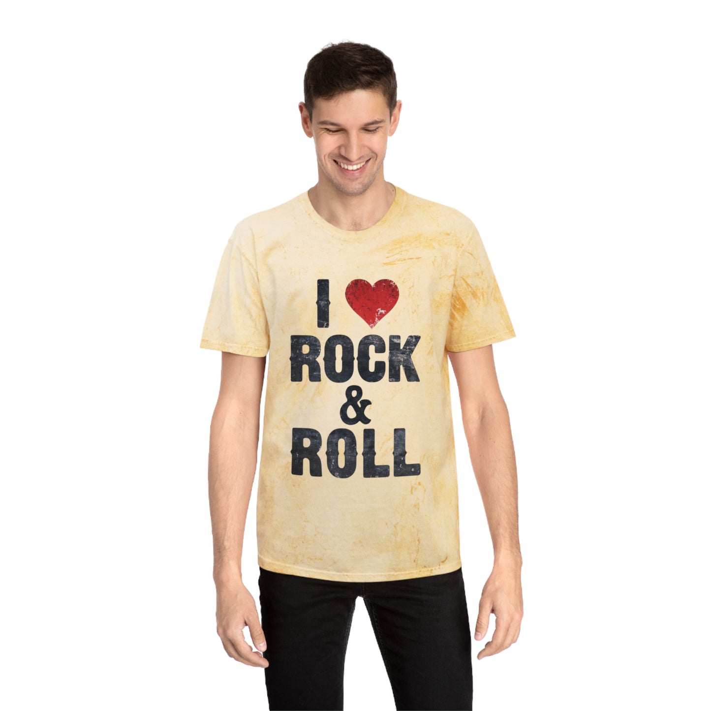 Rock & Roll Unisex Color Blast T-Shirt