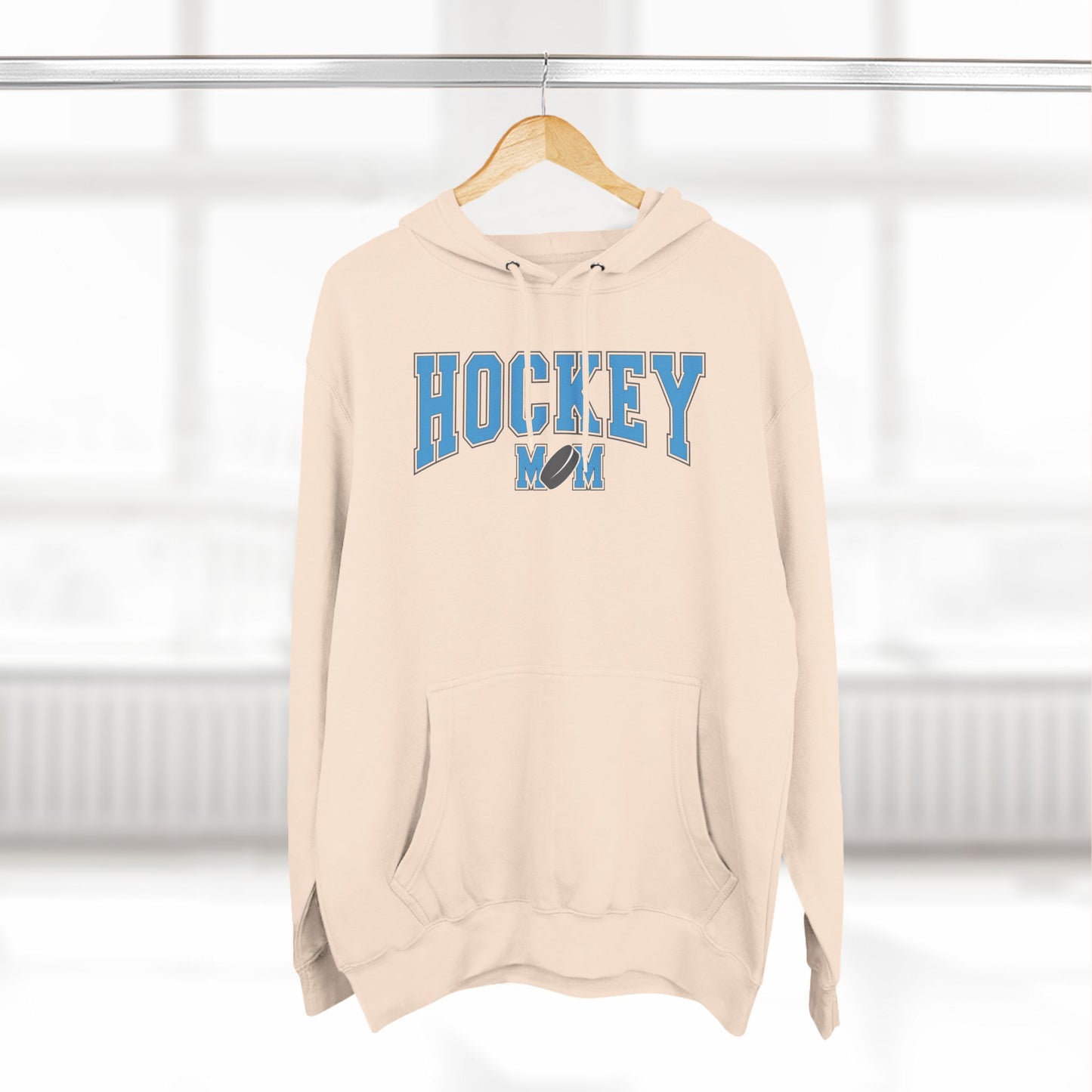 Hockey Mom Three-Panel Fleece Hoodie