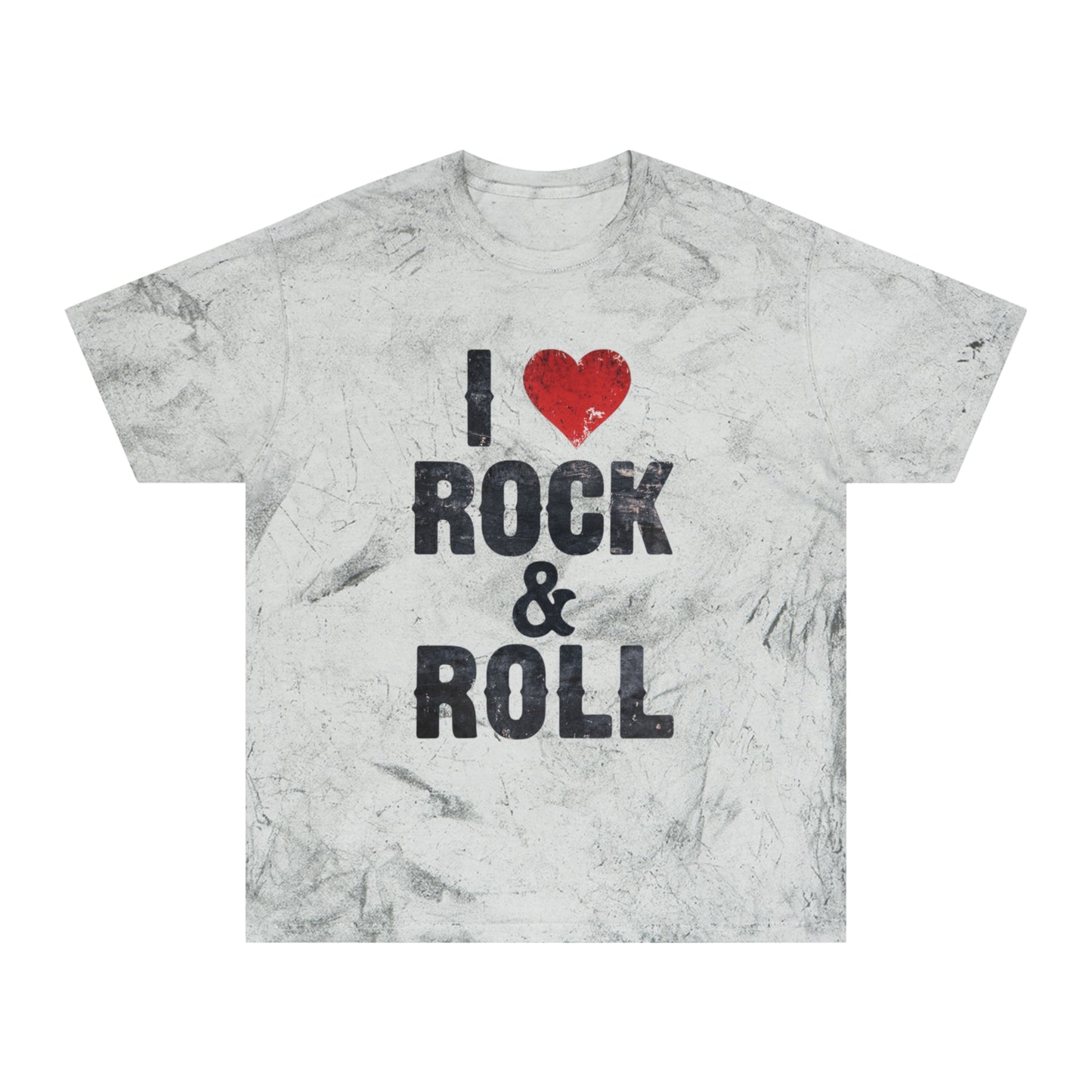 Rock & Roll Unisex Color Blast T-Shirt