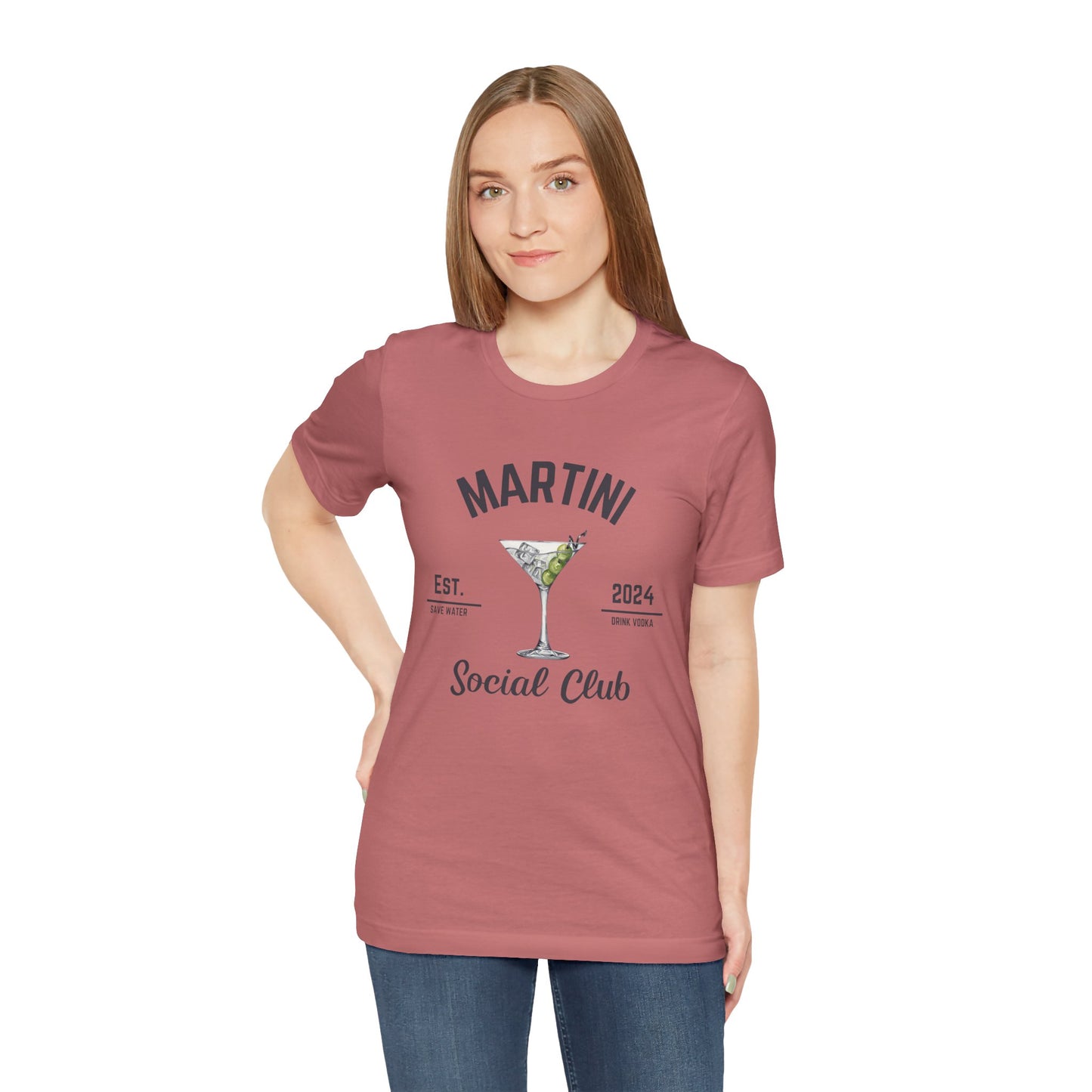 Martini Social Club Unisex Jersey Short Sleeve Tee