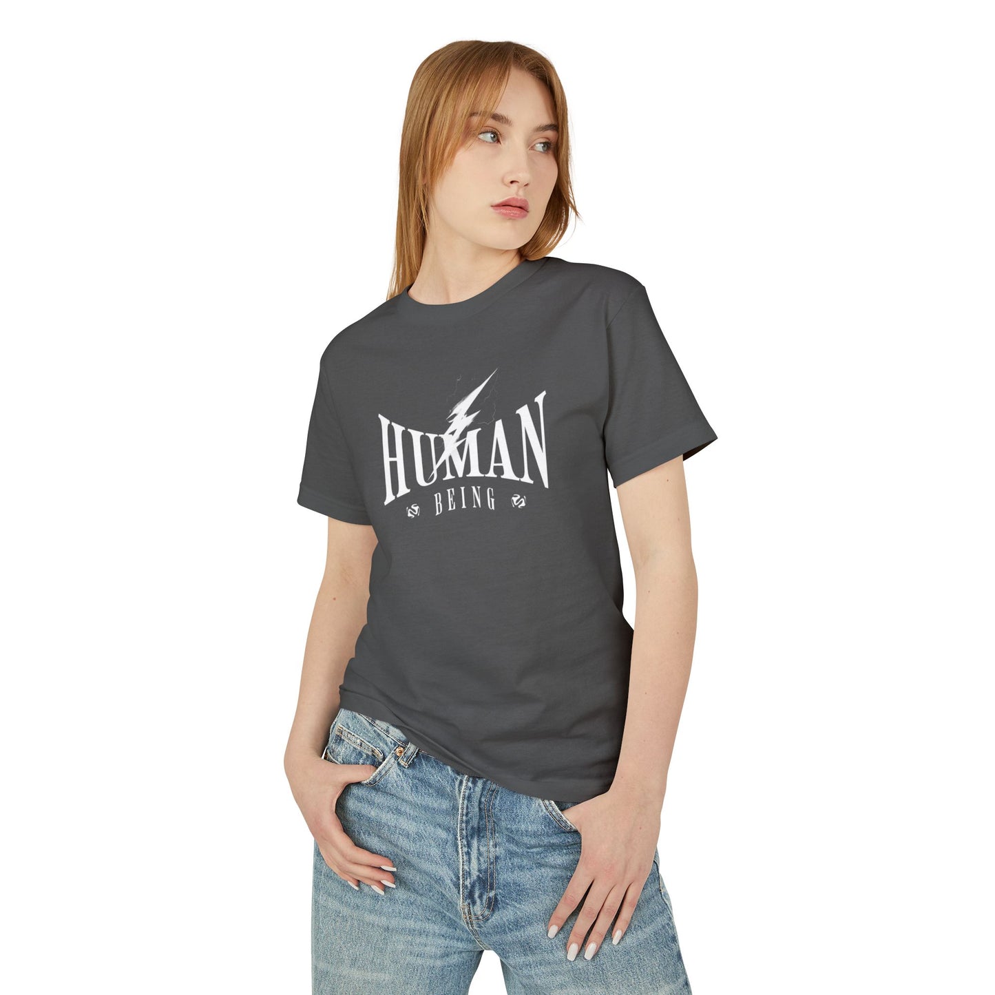 Human Being Unisex Garment-Dyed Heavyweight Cotton Tee