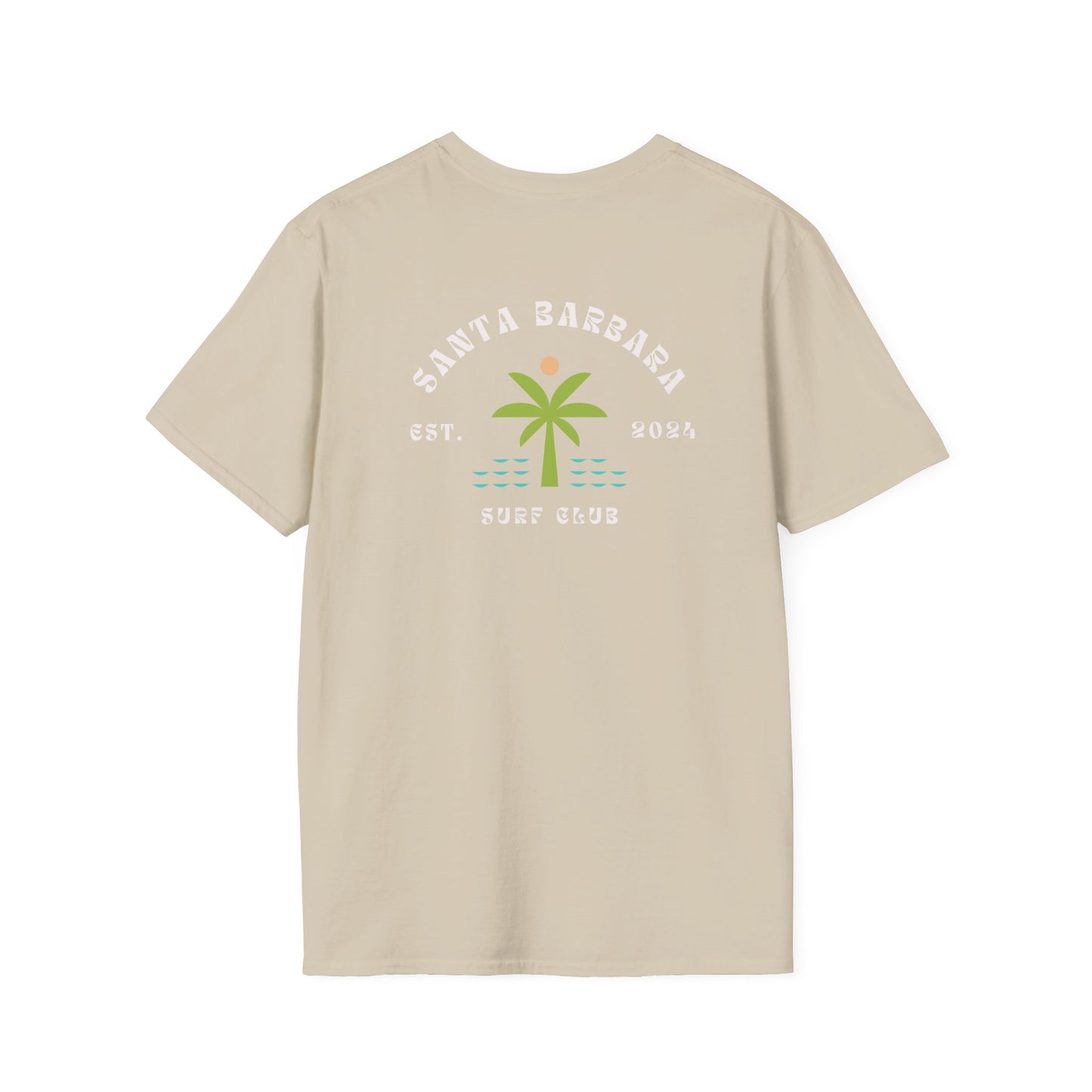 Santa Barbara Surf Club Unisex Softstyle T-Shirt