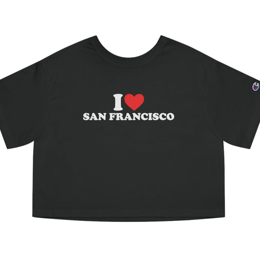 San Francisco Champion Women's Heritage Cropped T-Shirt