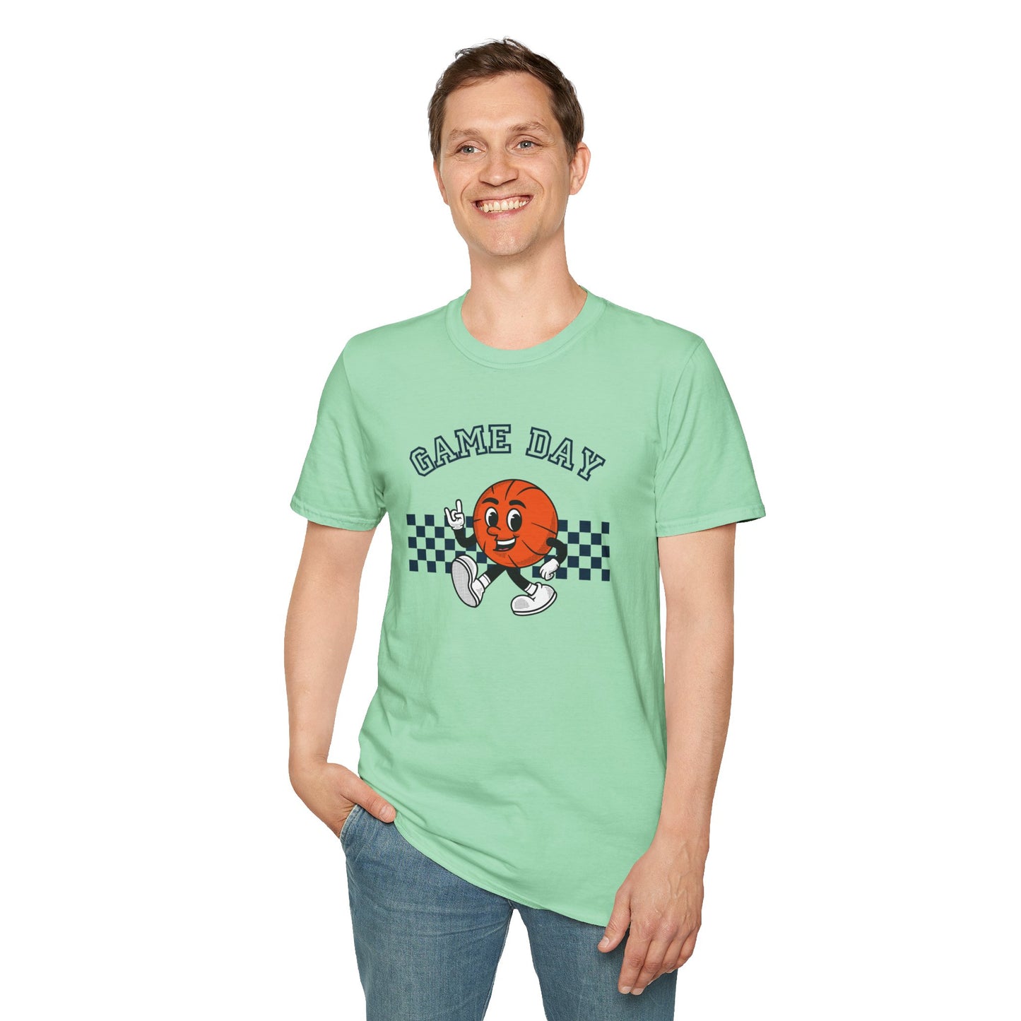 Basketball Game Day Unisex Softstyle T-Shirt