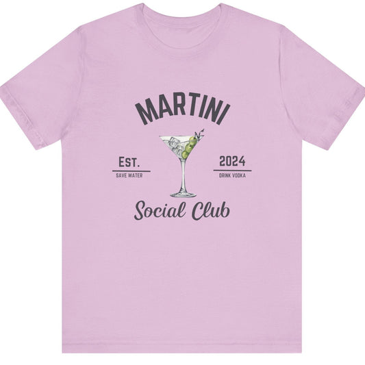 Martini Social Club Unisex Jersey Short Sleeve Tee