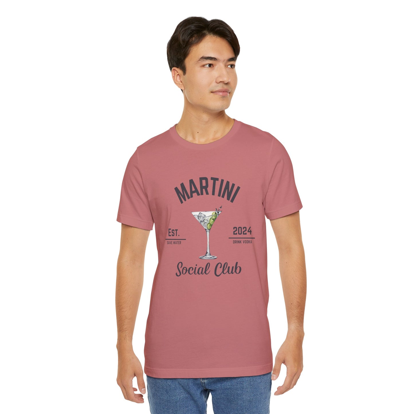 Martini Social Club Unisex Jersey Short Sleeve Tee