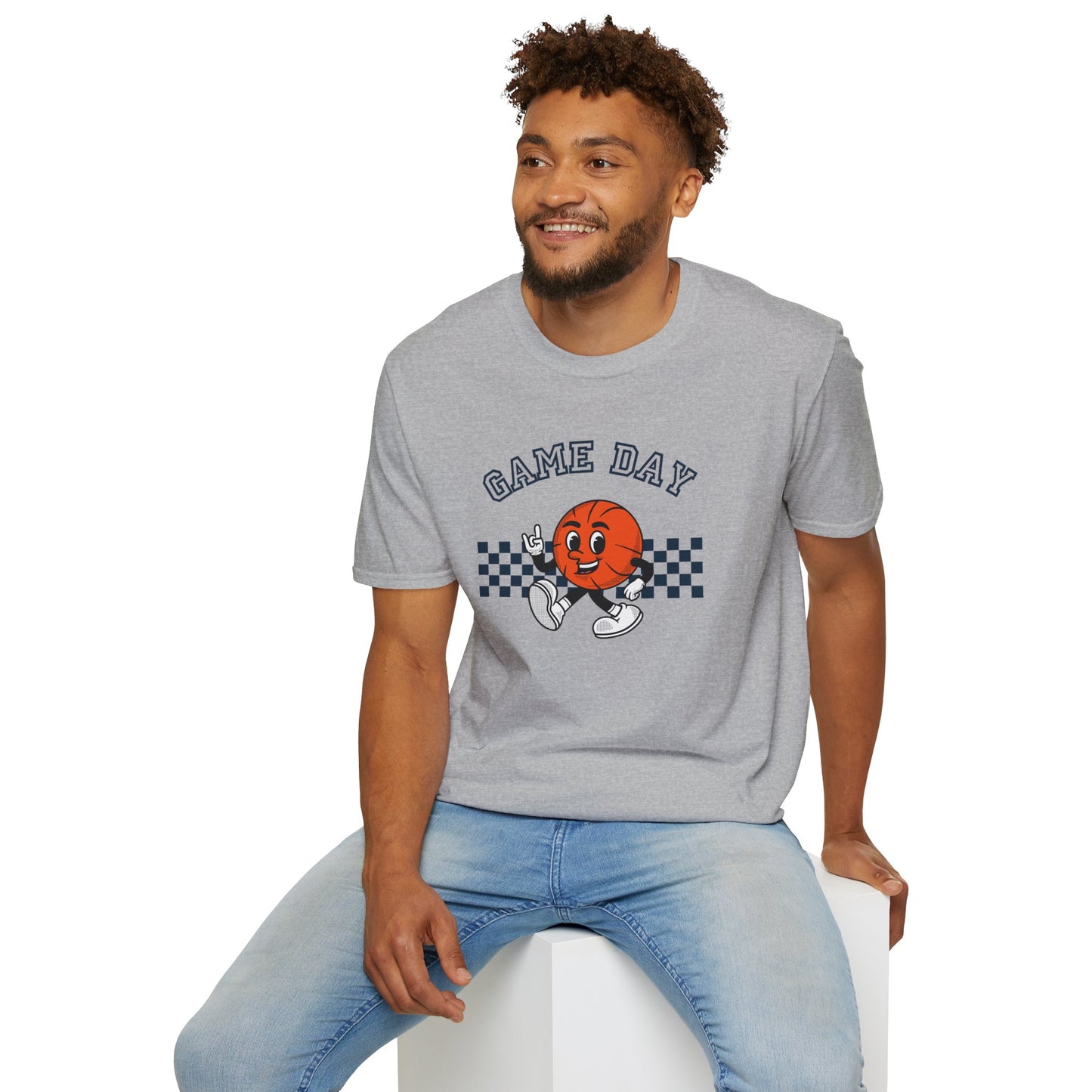 Basketball Game Day Unisex Softstyle T-Shirt