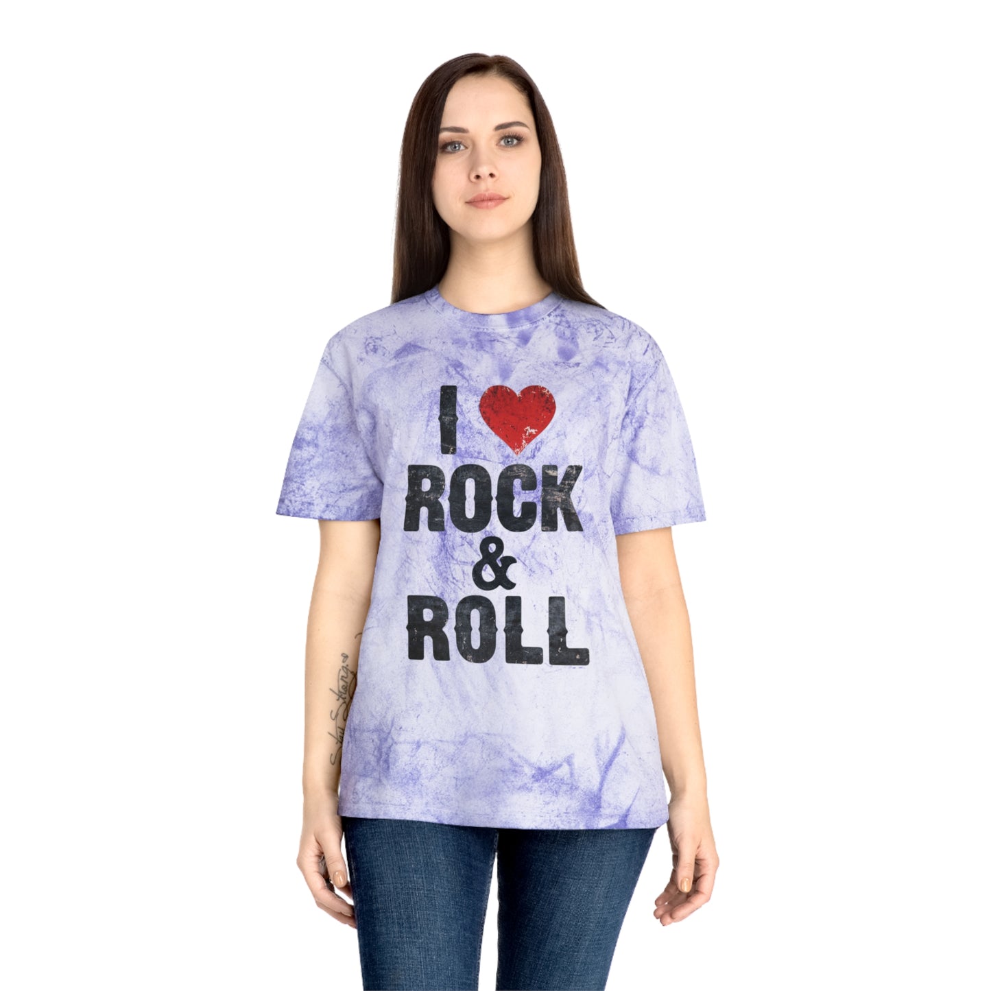 Rock & Roll Unisex Color Blast T-Shirt