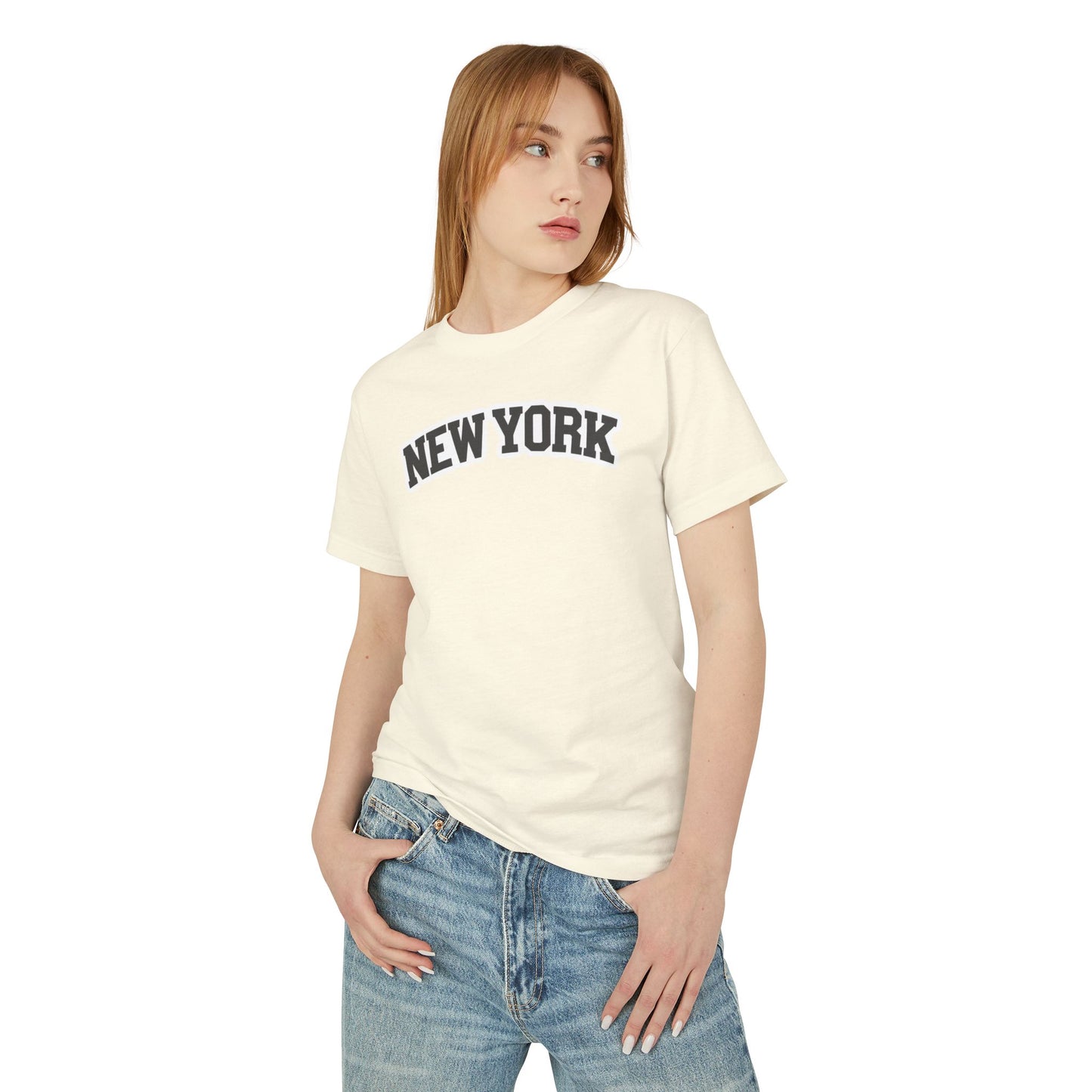 New York Unisex Garment-Dyed Heavyweight Cotton Tee