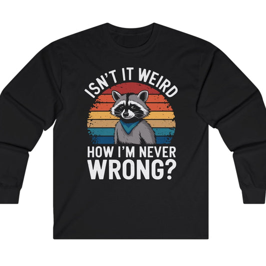 I'm Never Wrong Unisex Ultra Cotton Long Sleeve Tee