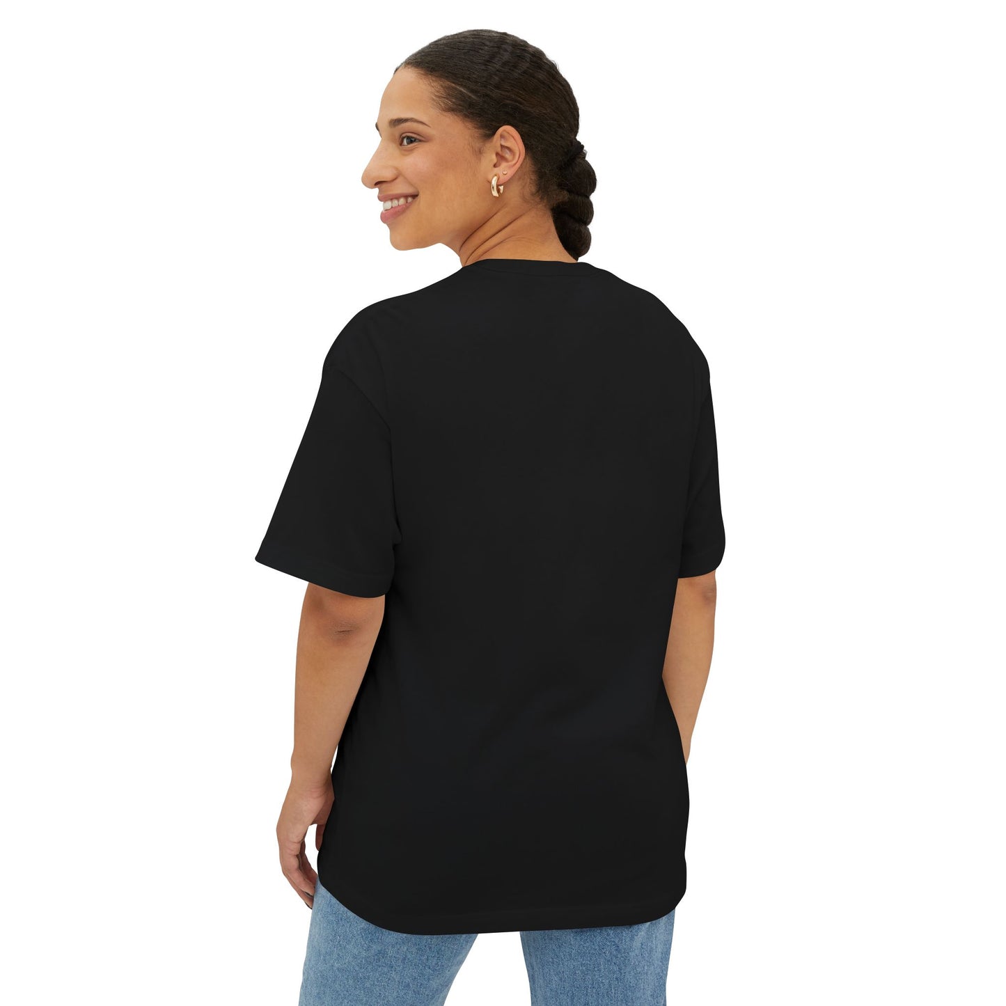 Good Vibes Cherry Unisex Oversized Boxy Tee