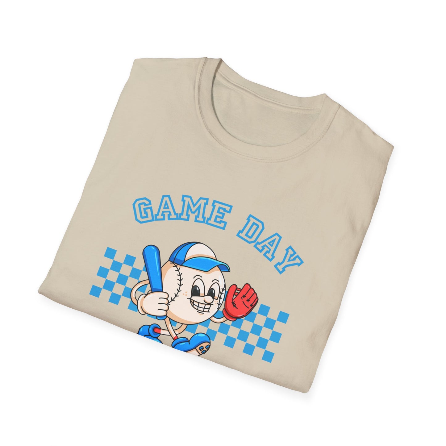 Baseball Game Day Unisex Softstyle T-Shirt