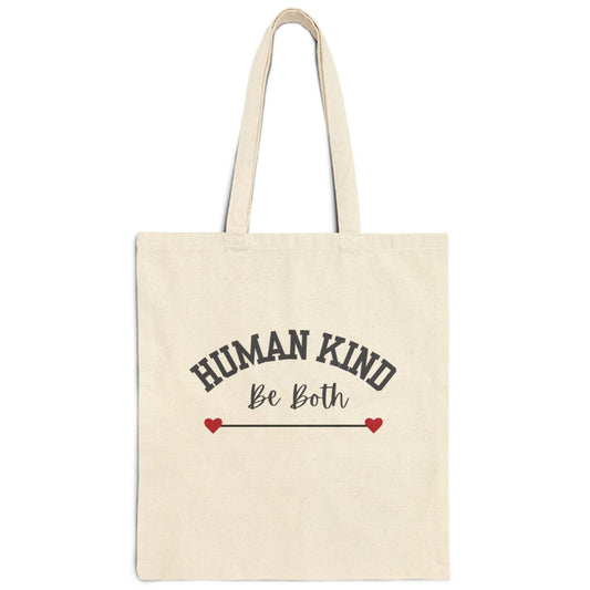 Human Kind Cotton Canvas Tote Bag