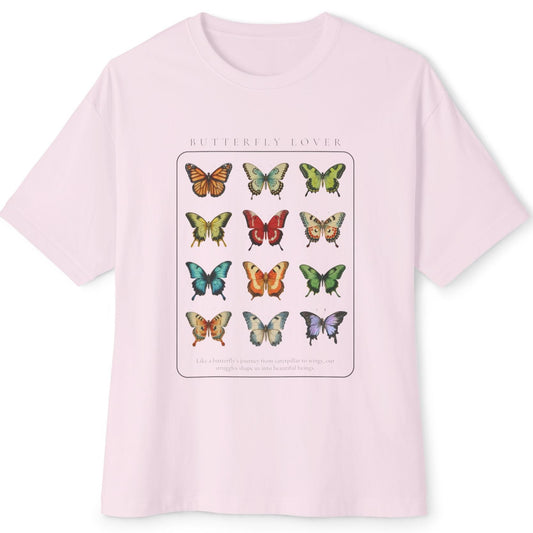 Butterfly Lover Unisex Oversized Boxy Tee