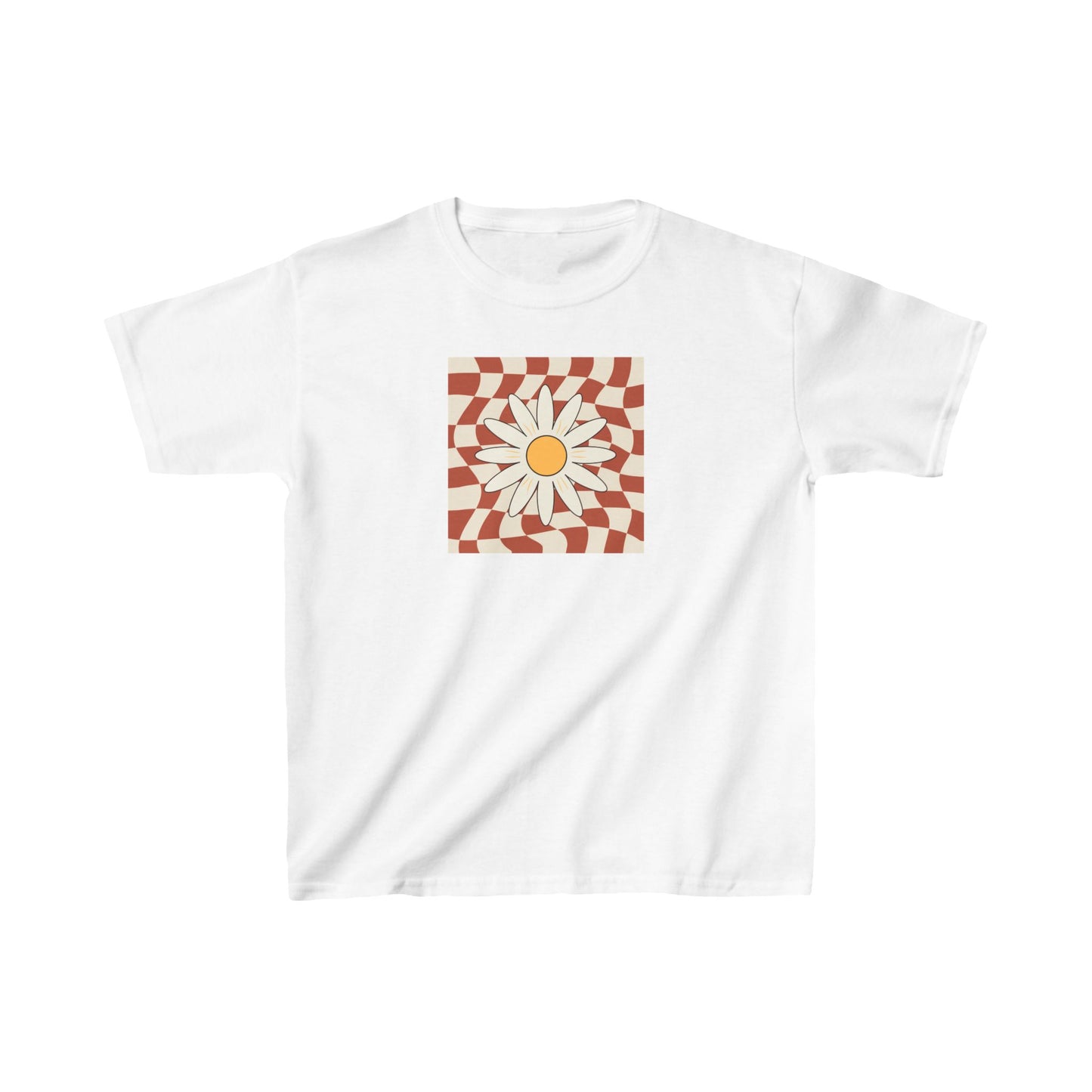 Retro Daisy Kids Heavy Cotton™ Tee