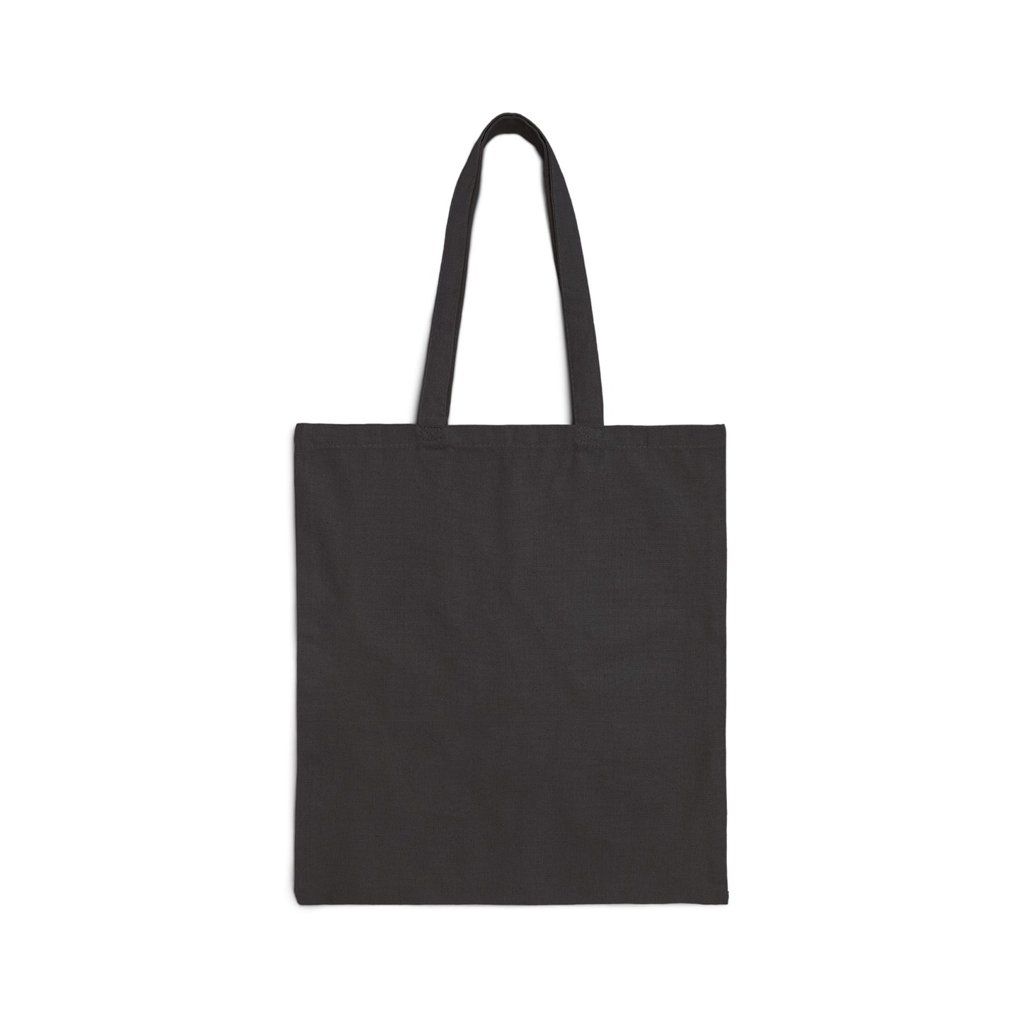 Retro Smiley Cotton Canvas Tote Bag