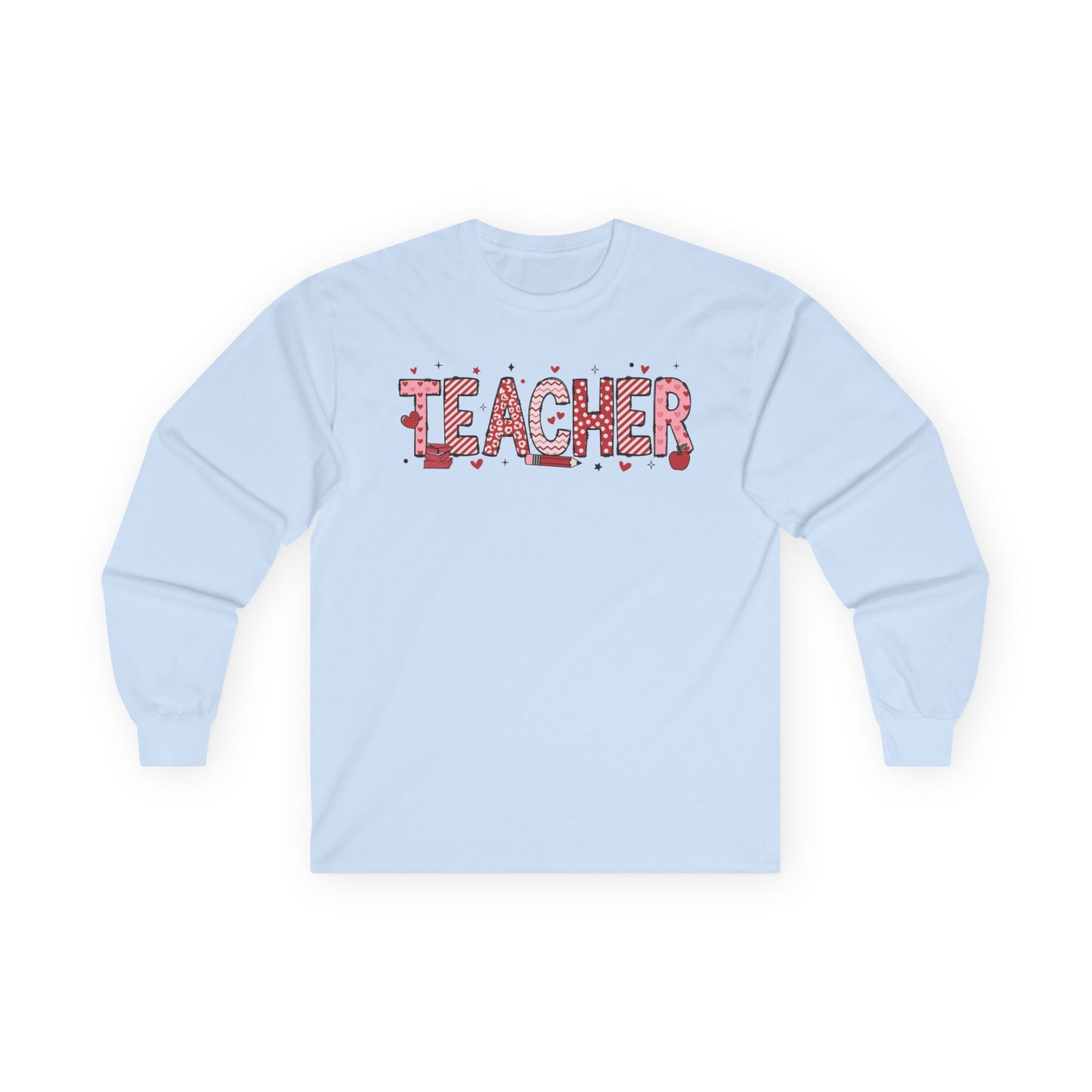 Valentine Teacher Unisex Ultra Cotton Long Sleeve Tee