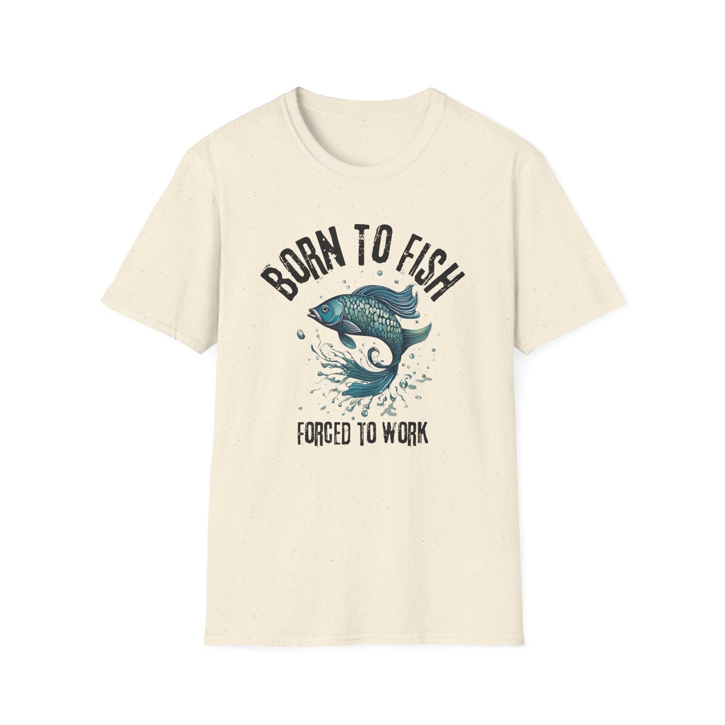 Born to Fish Unisex Softstyle T-Shirt