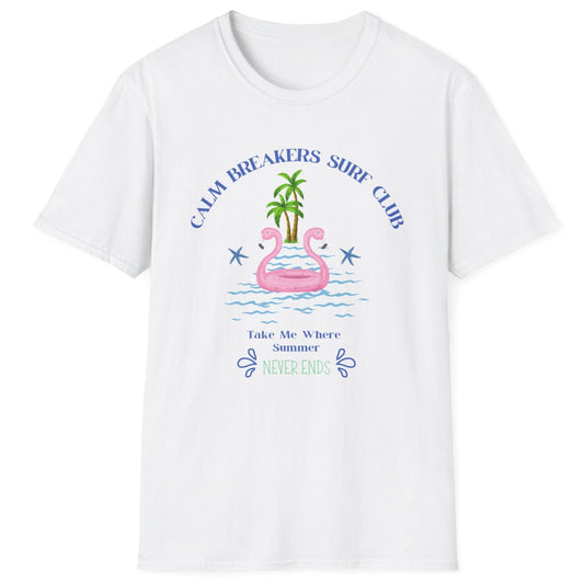 Calm Breakers Unisex Softstyle T-Shirt