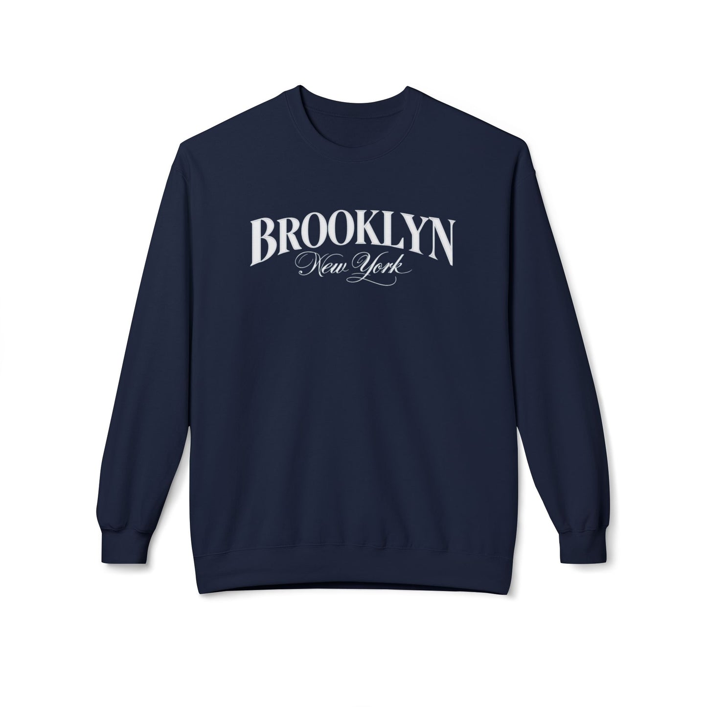 Brooklyn Unisex Midweight Softstyle Fleece Crewneck Sweatshirt