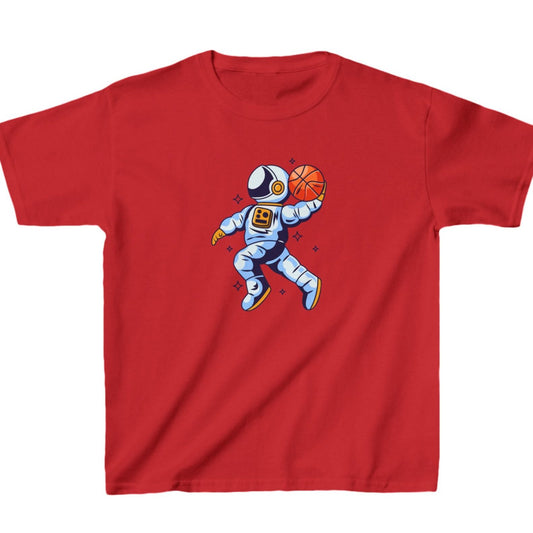 Basketball Astronaut Kids Heavy Cotton™ Tee