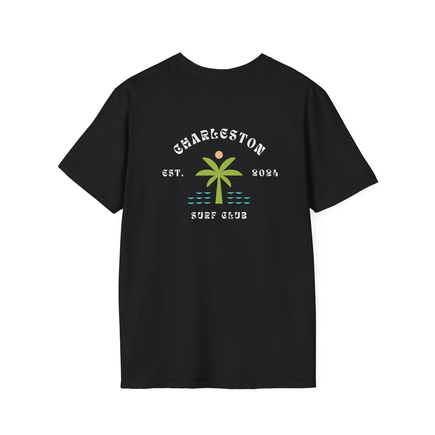 Charleston Surf Club Unisex Softstyle T-Shirt