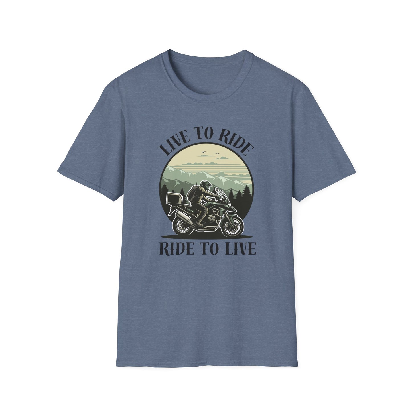 Live to Ride Unisex Softstyle T-Shirt