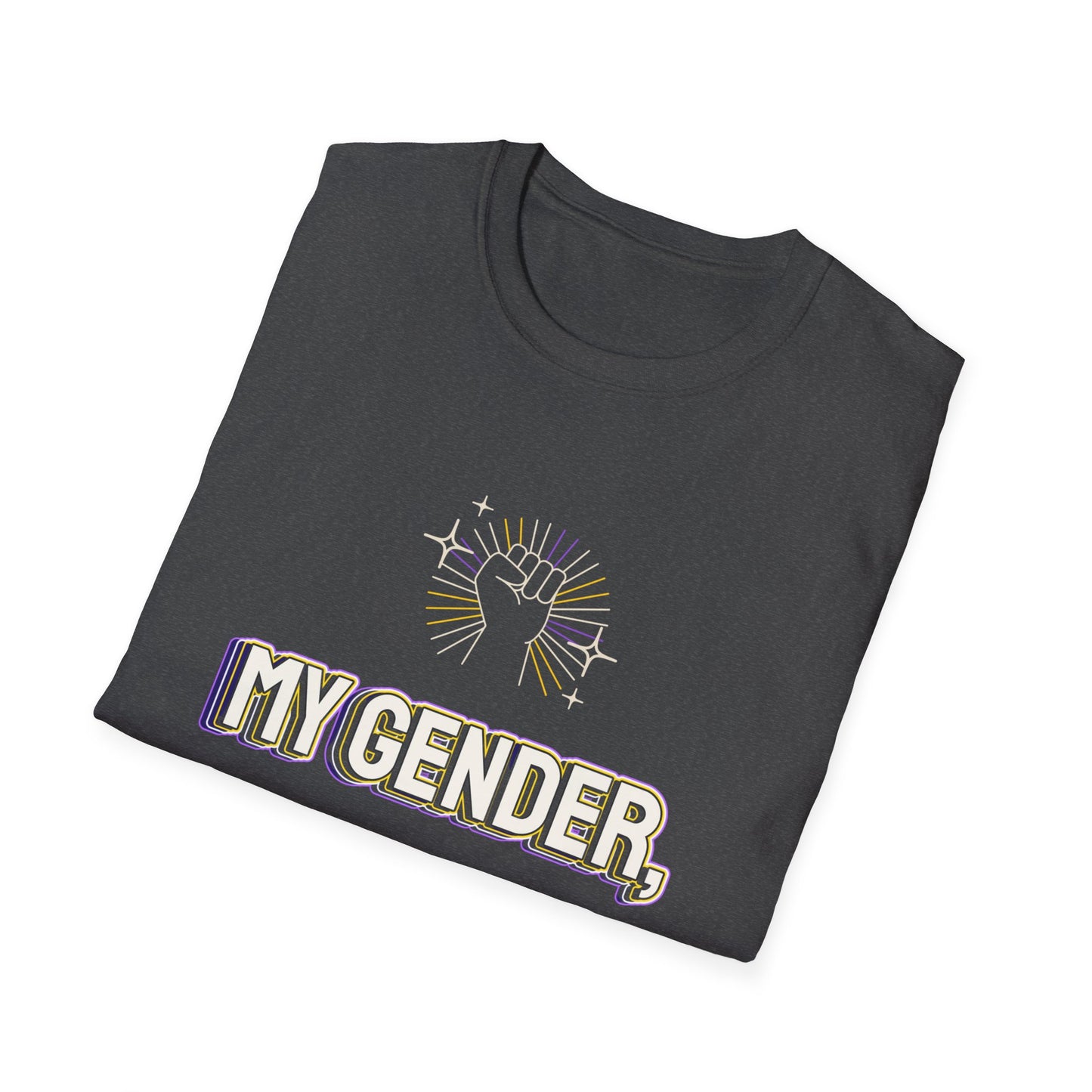 My Gender, My Choice Unisex Softstyle T-Shirt