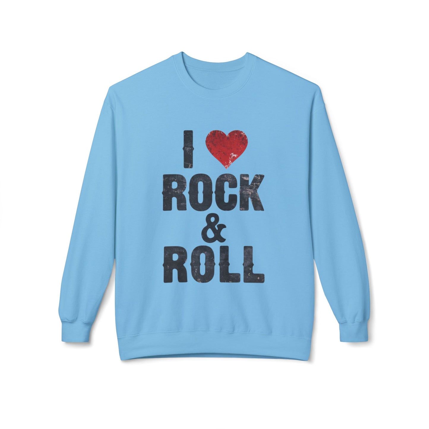 Rock & Roll Unisex Midweight Softstyle Fleece Crewneck Sweatshirt