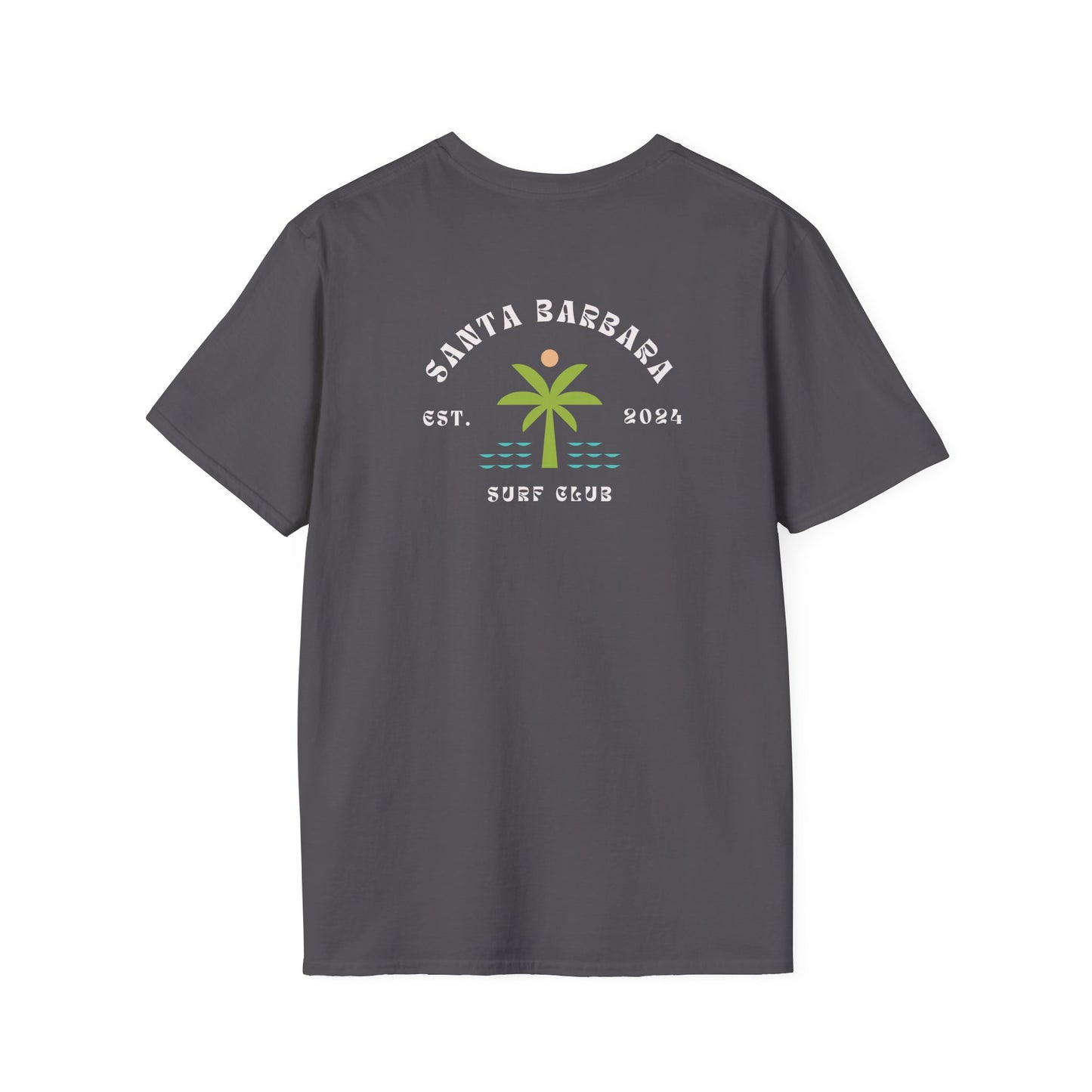 Santa Barbara Surf Club Unisex Softstyle T-Shirt