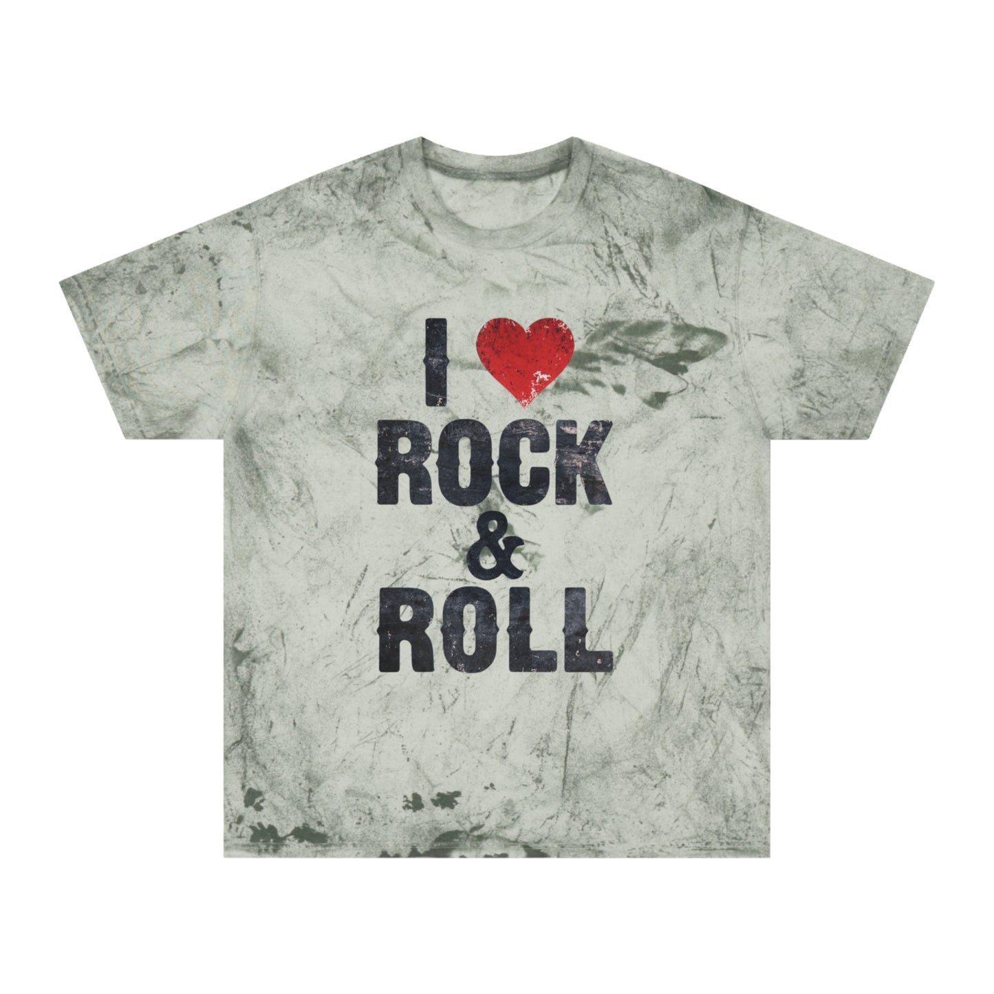 Rock & Roll Unisex Color Blast T-Shirt