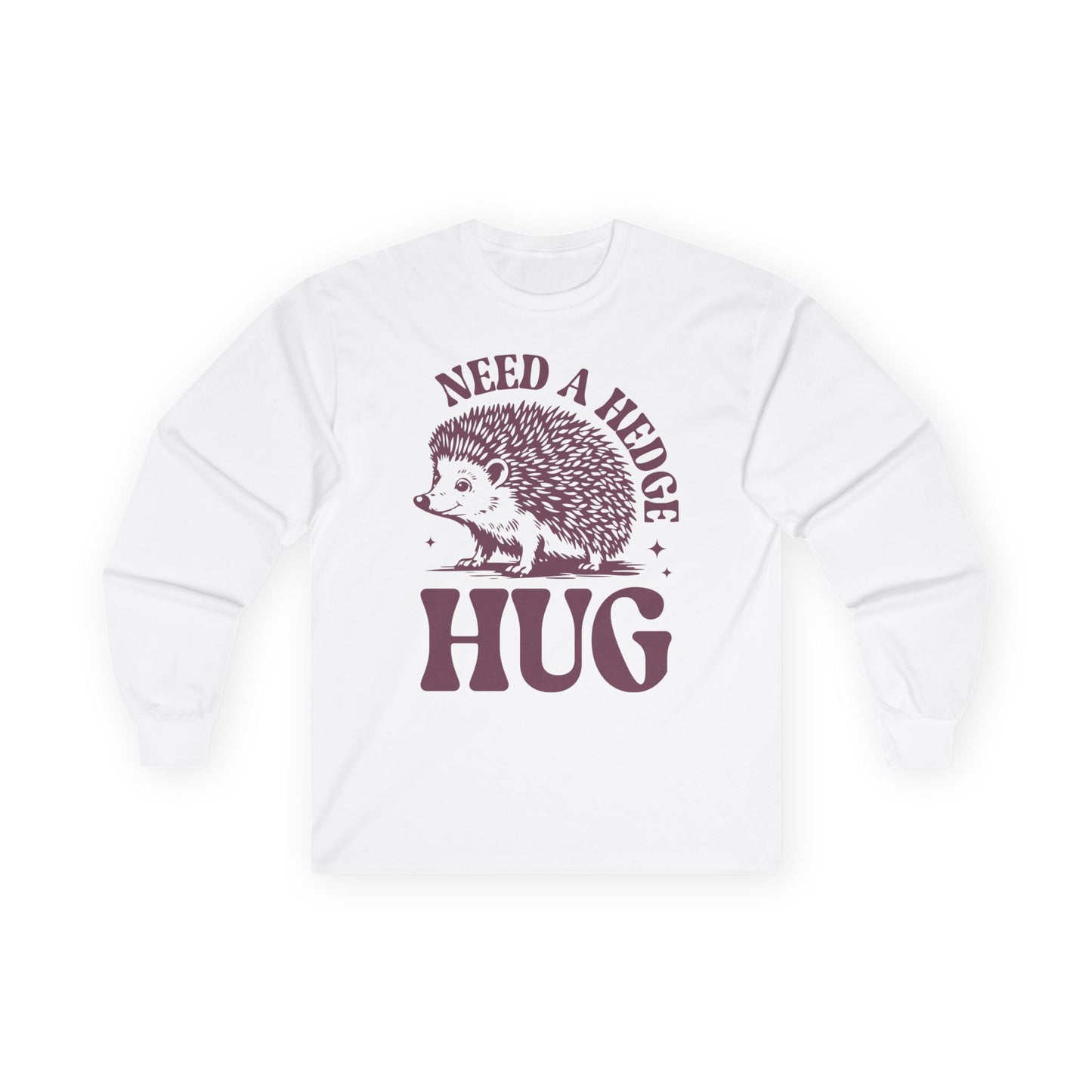 Funny Hedge-Hug - Unisex Ultra Cotton Long Sleeve Tee