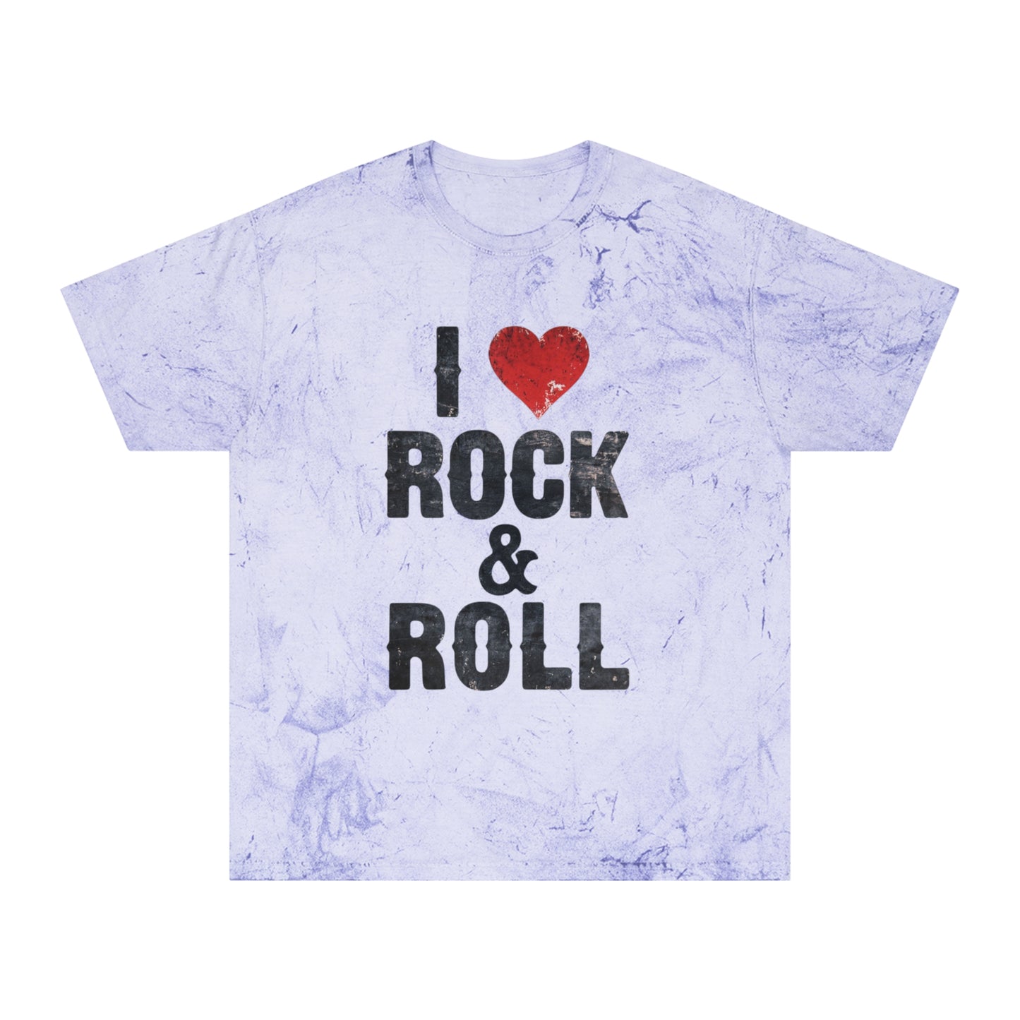 Rock & Roll Unisex Color Blast T-Shirt