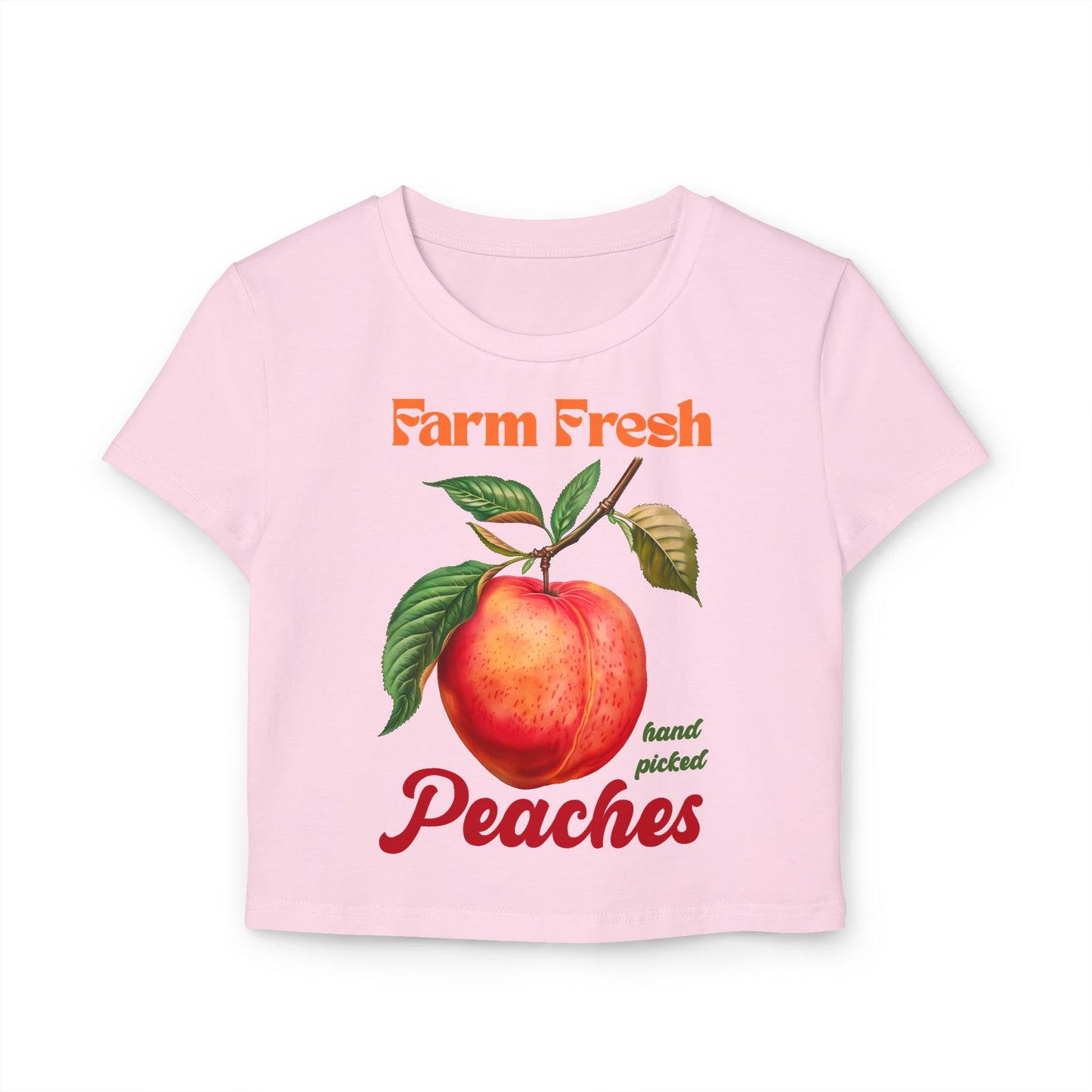 Farm Fresh Peaches Women's Baby Tee