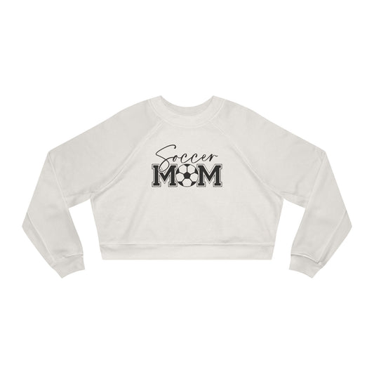 Soccer Mom Women's Cropped Fleece Pullover