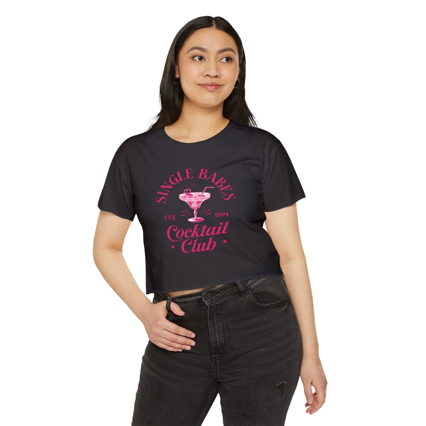 Single Babes Women's Festival Crop Top