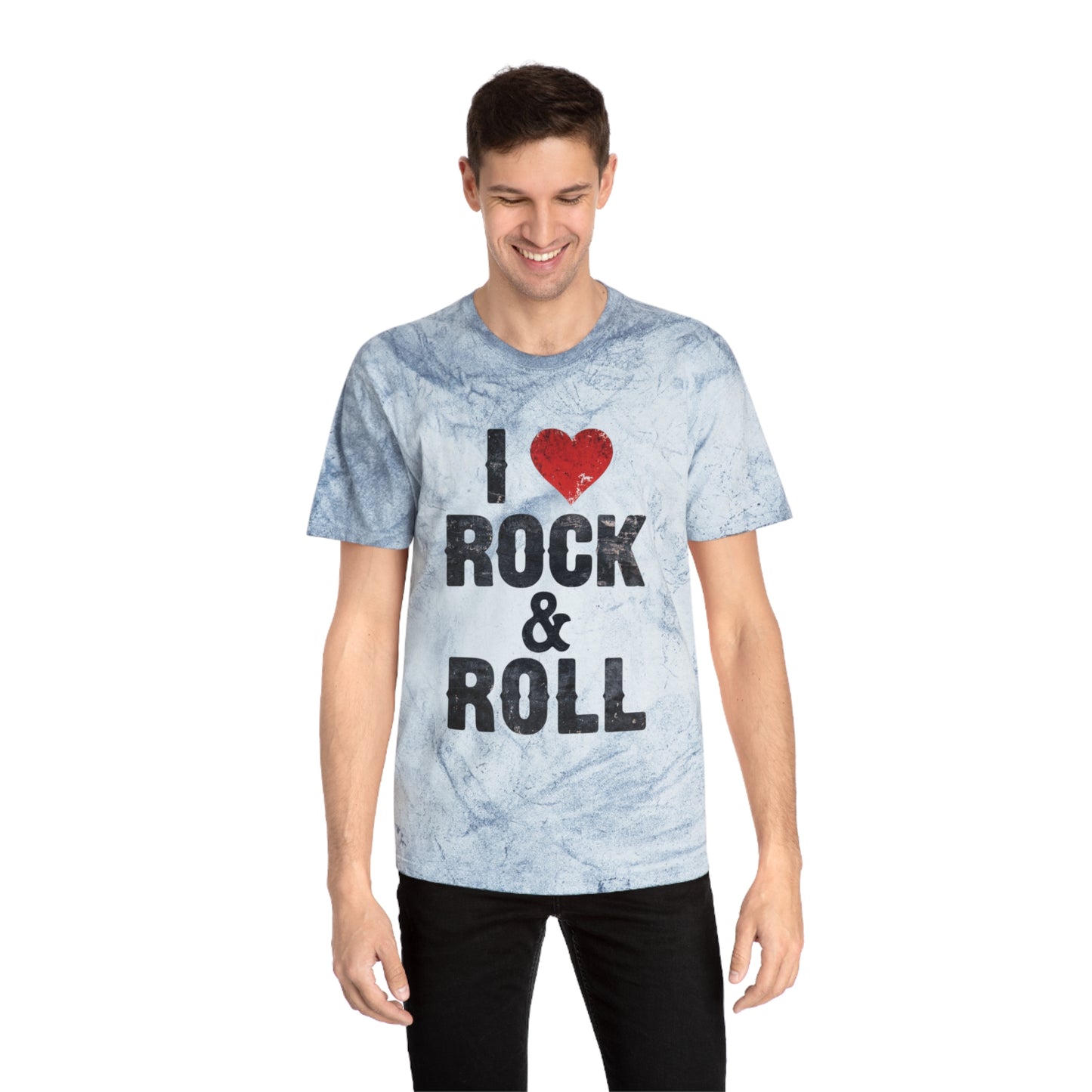 Rock & Roll Unisex Color Blast T-Shirt