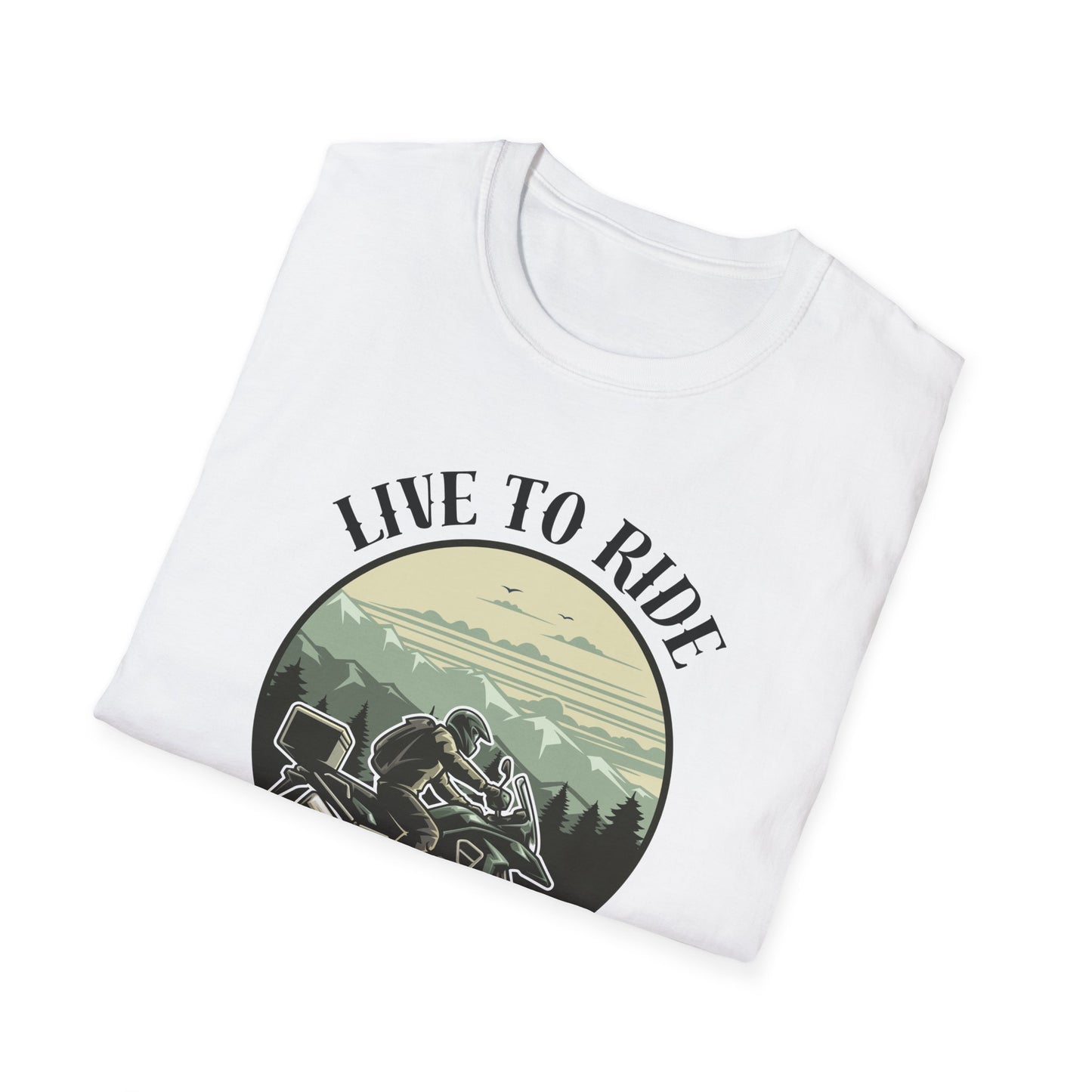 Live to Ride Unisex Softstyle T-Shirt