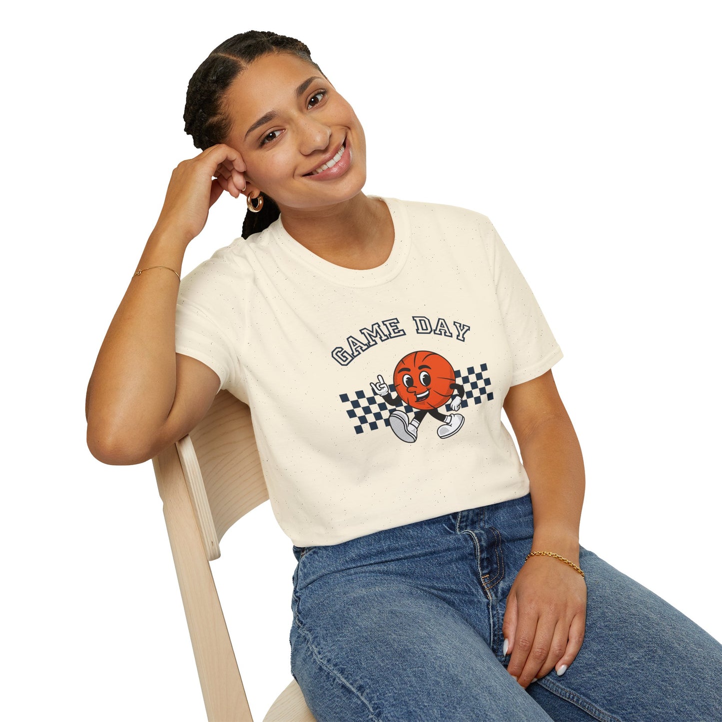 Basketball Game Day Unisex Softstyle T-Shirt