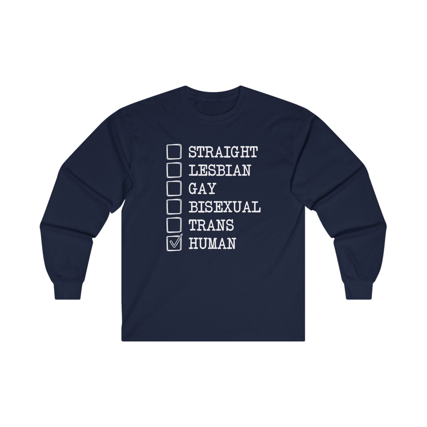 Human Pride Unisex Ultra Cotton Long Sleeve Tee