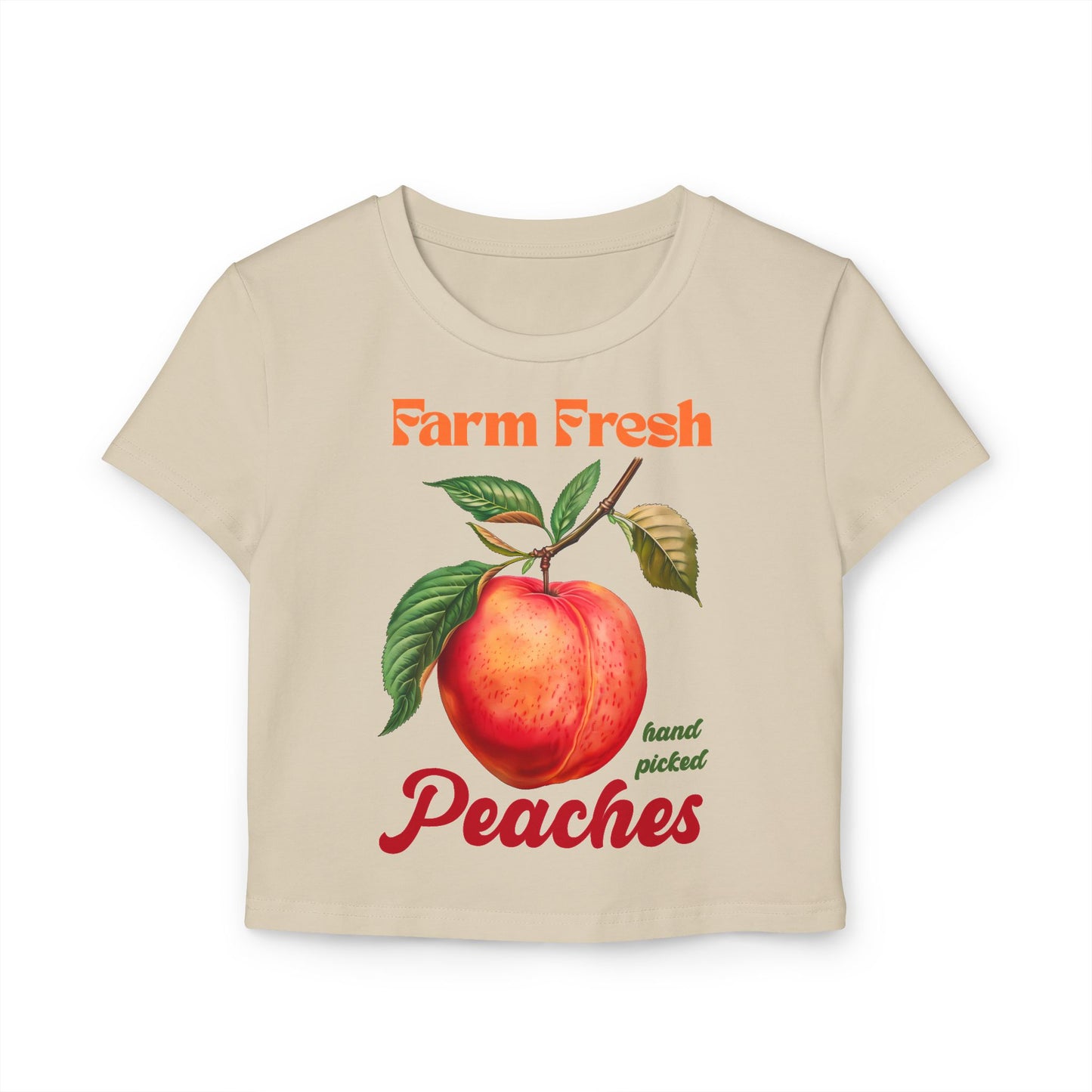 Farm Fresh Peaches Women's Baby Tee